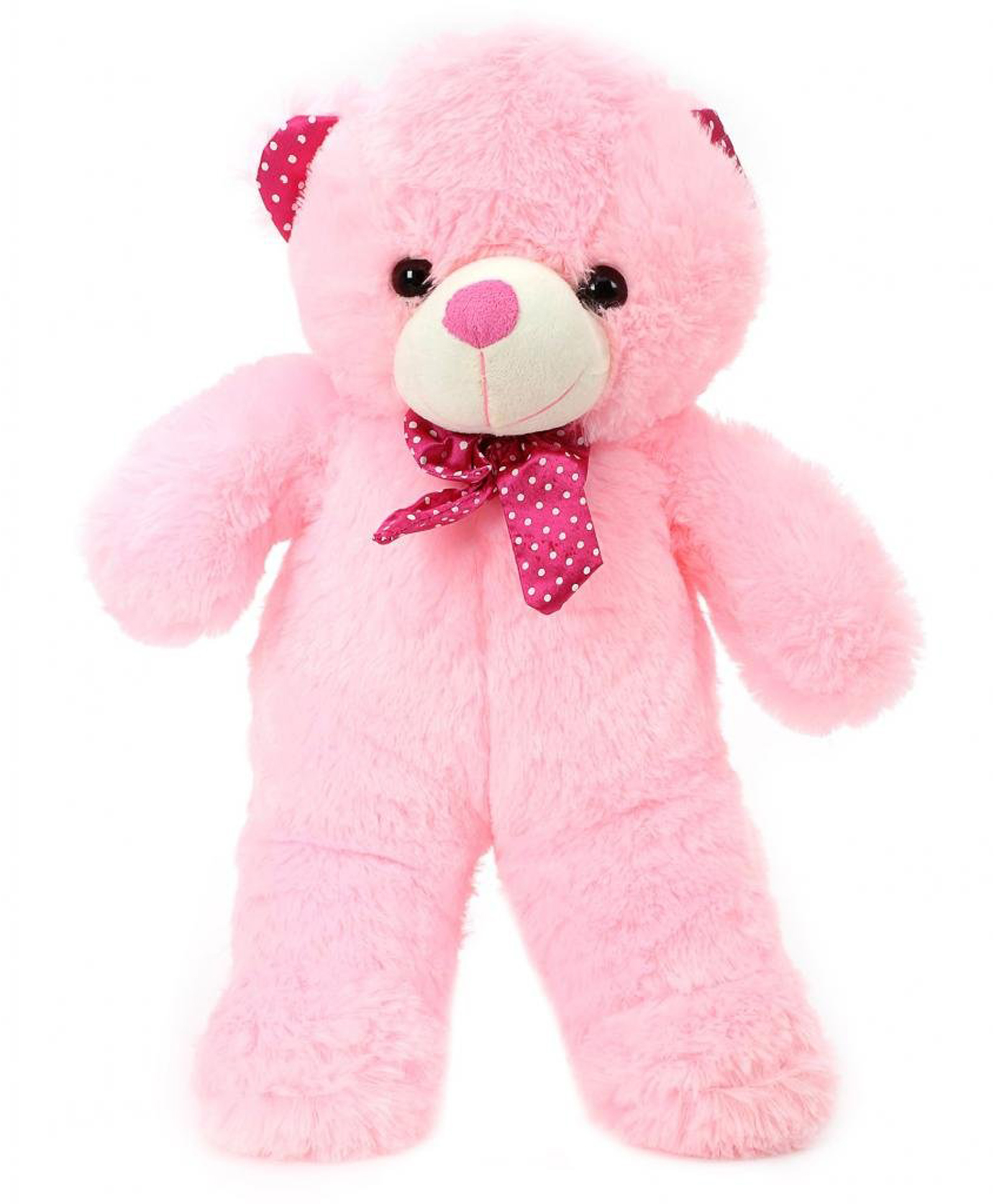 Tickles Cute Standing Teddy Soft Stuffed Plush Toy For Kids Boys & Girls Birthday Gifts (Size: Length 60 cm; Color: Pink)-image-24