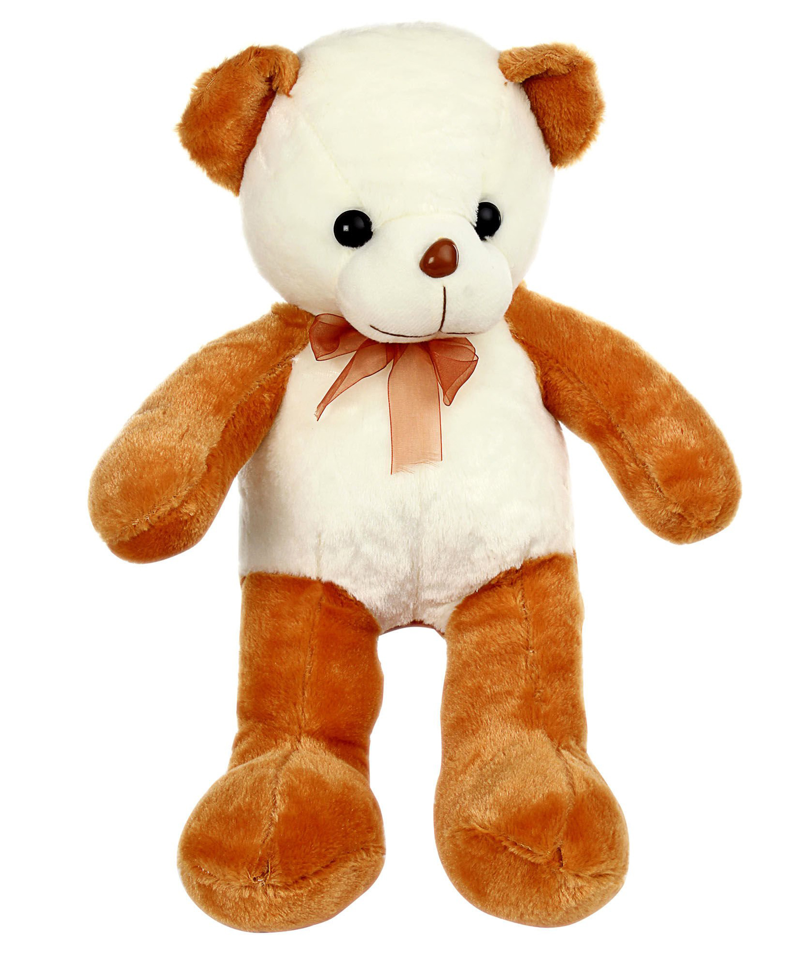 Tickles Cute Standing Teddy Soft Stuffed Plush Toy for Kids Boys & Girls Birthday Gift (Size: Length 50 cm Color:Brown)-image-7