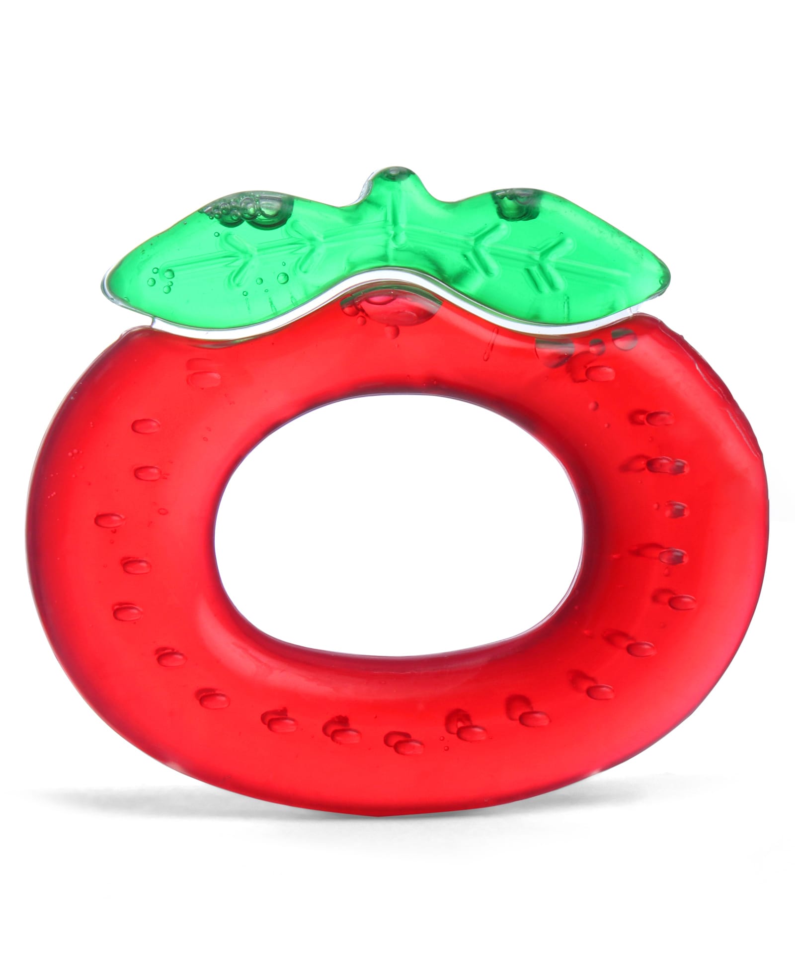 Babyhug Tomato Shaped Water Filled Teether - Red-picture-35