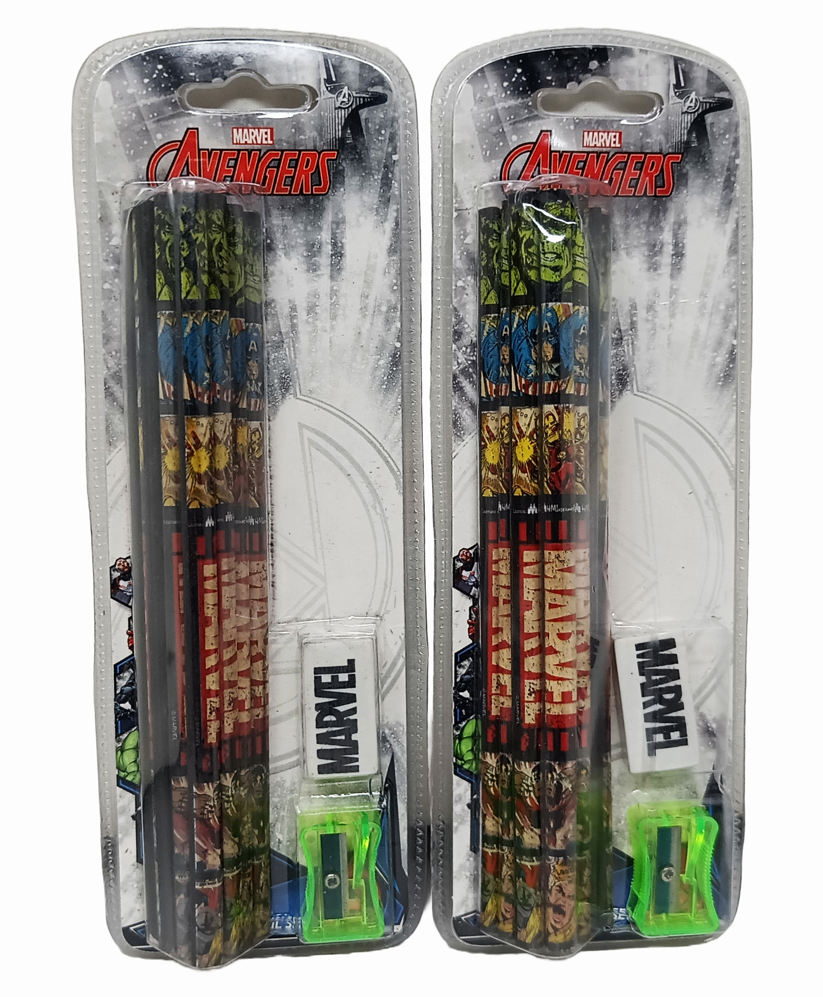 Marvel Avengers Printed Pencil Set - Set of 2-picture-14
