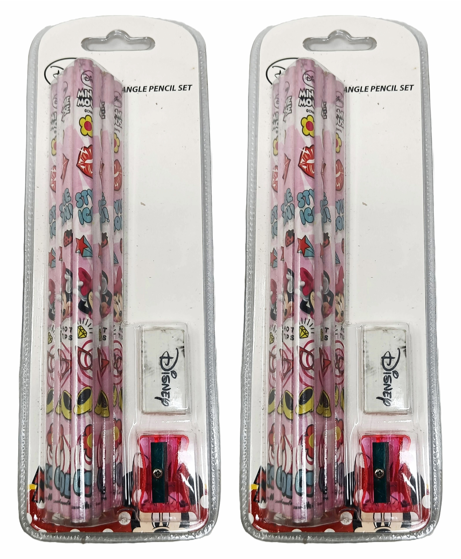 Disney Minnie Mouse Printed Pencil Set - Set of 2-image-48