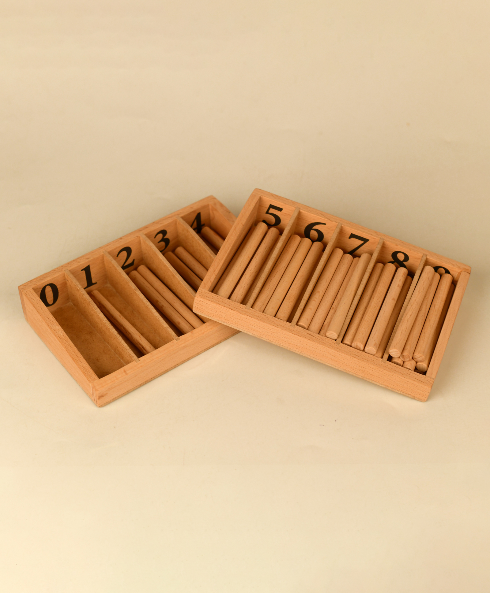 Playbox Montessori Wooden Spindle Box | Early Learning Educational Toy | Montessori Math Learning Number Recognition & Counting Toys for Toddlers Kids-image-11