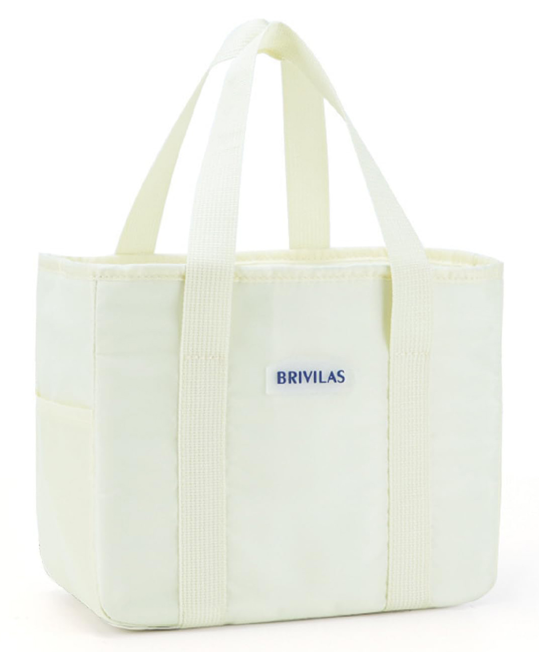 FunBlast Insulated Travel Lunch Bag with Side Pockets - 1 Pc Cream-image-31