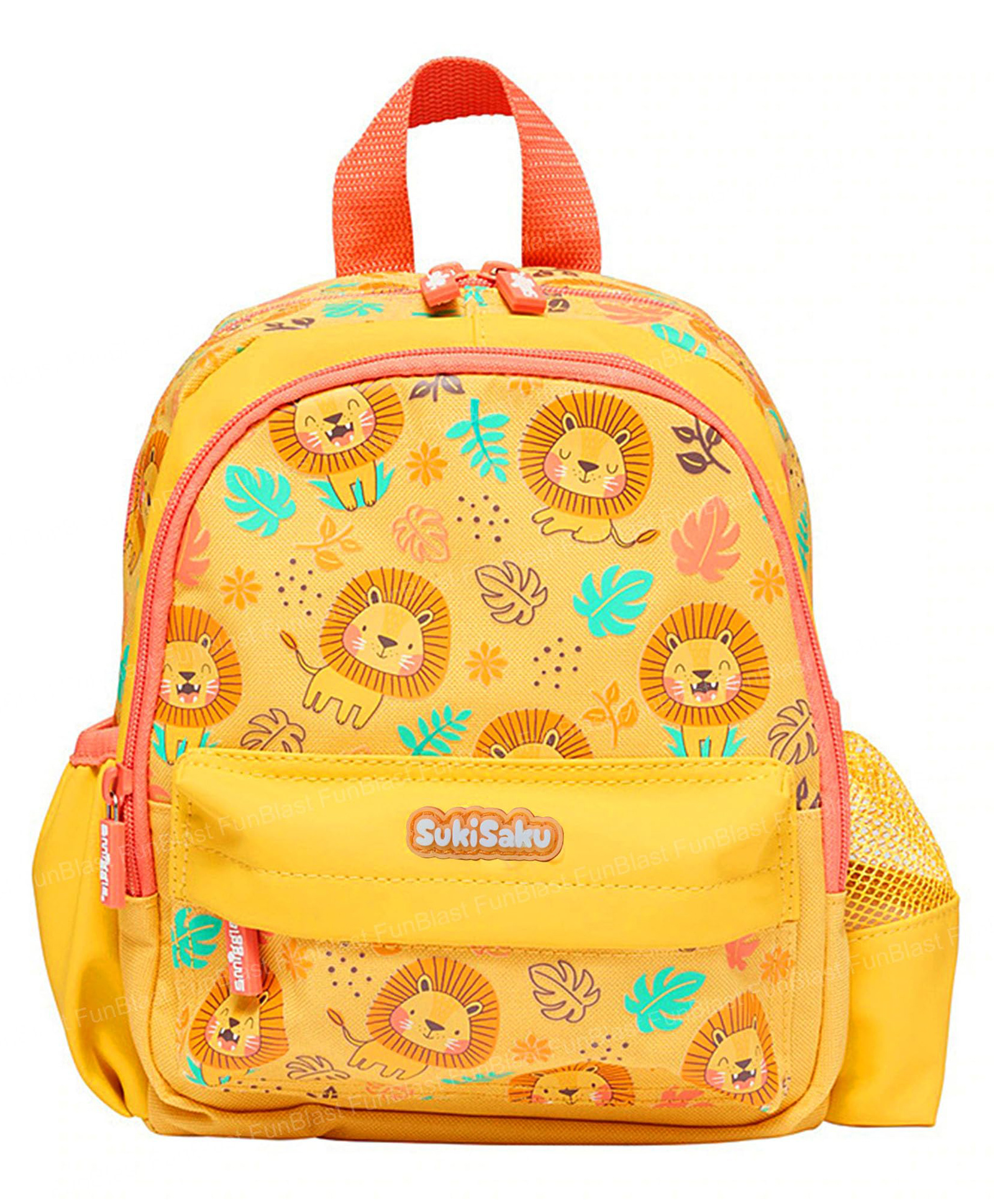 FunBlast Cartoon Theme Picnic Bag pack for Kids 10 Inches-image-30