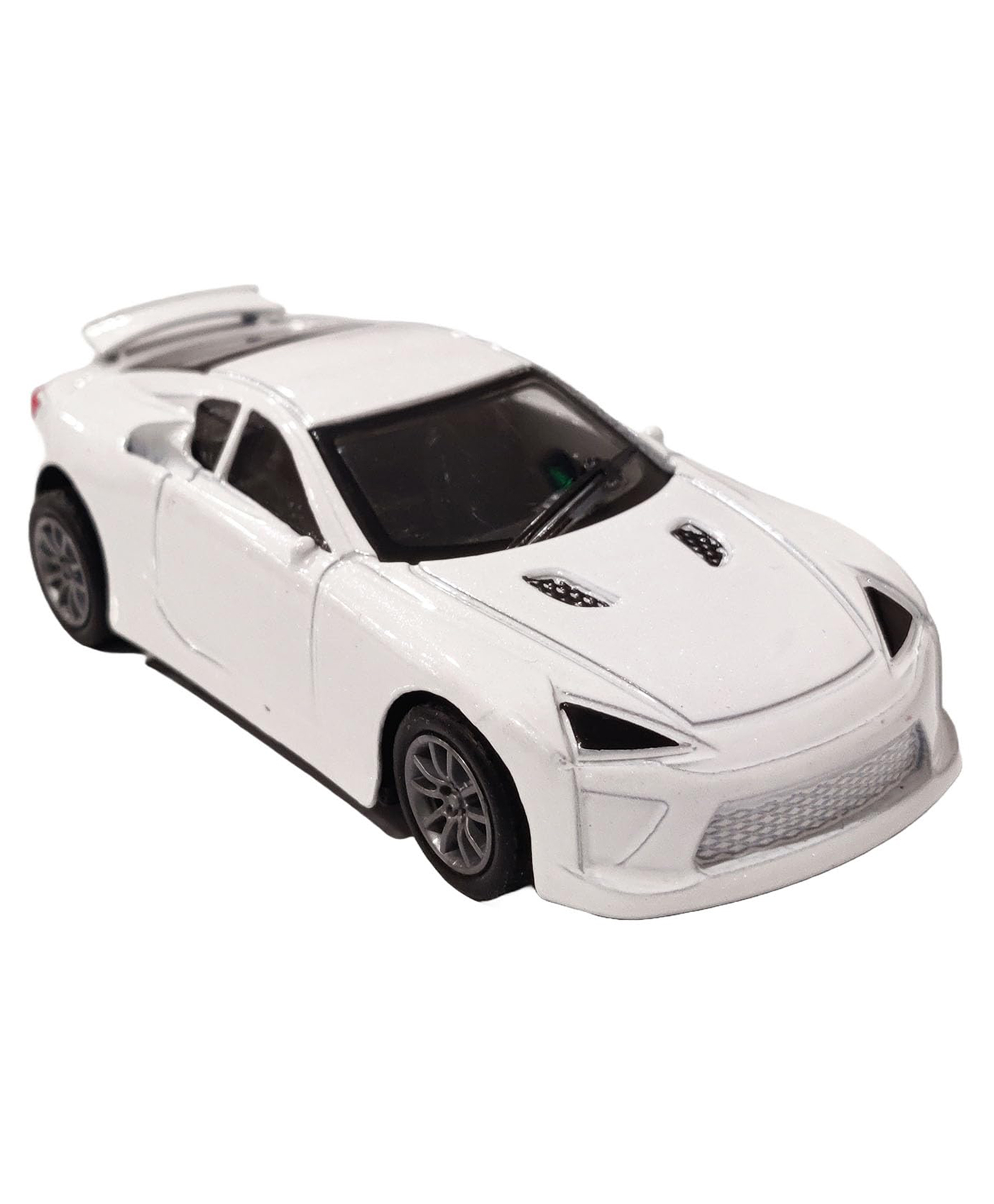 FunBlast Realistic Metal Die Cast Metal Car Toy for Kids White-picture-11