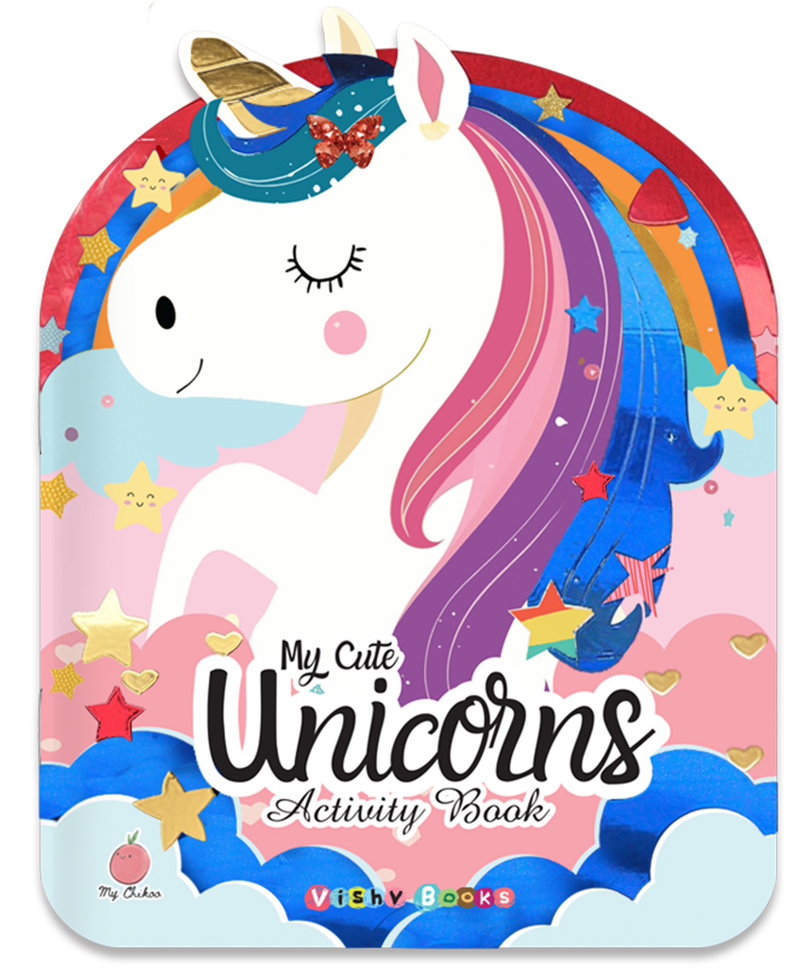 vishv books My Cute Unicorns Activity Book-English-picture-1