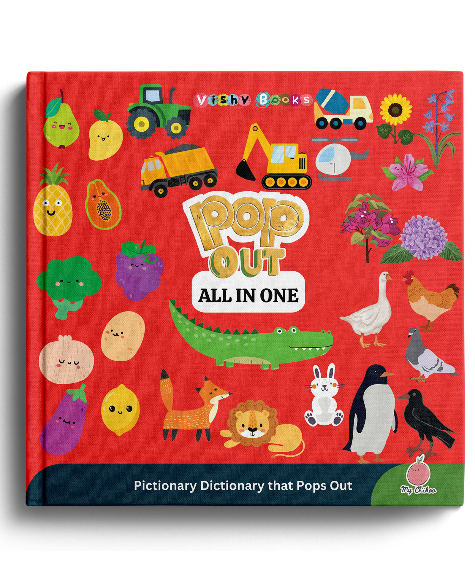 vishv books Pop-out All-in-One Activity Book - English-picture-36