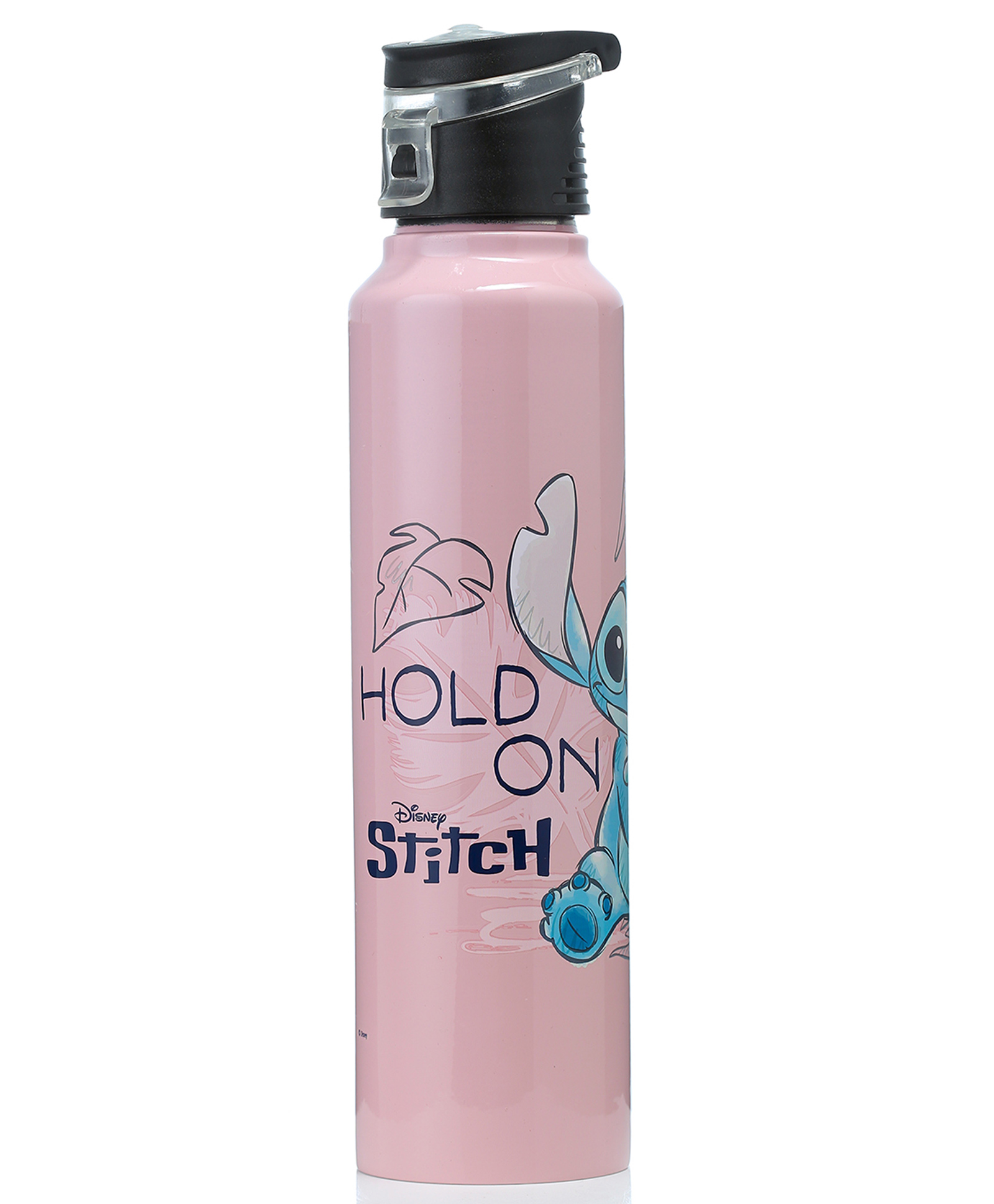 Gluman Stainless Steel Bottle With Iron Stitch Print Pink - 1000 ml-picture-24