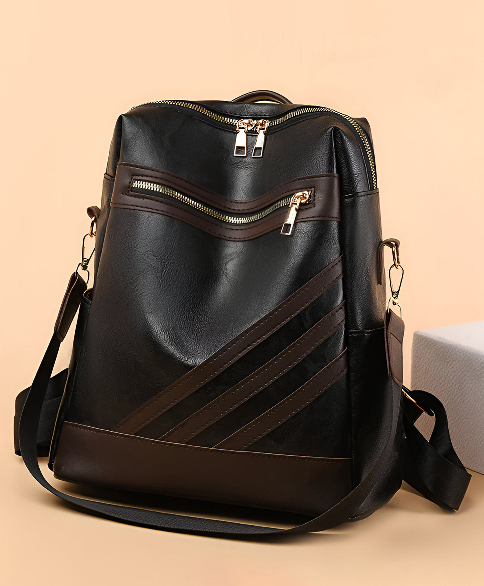 SYGA Women's Anti-Theft Travel Backpack | Dual-Purpose Shoulder Bag for Daily Use & Travel (Black)-picture-14