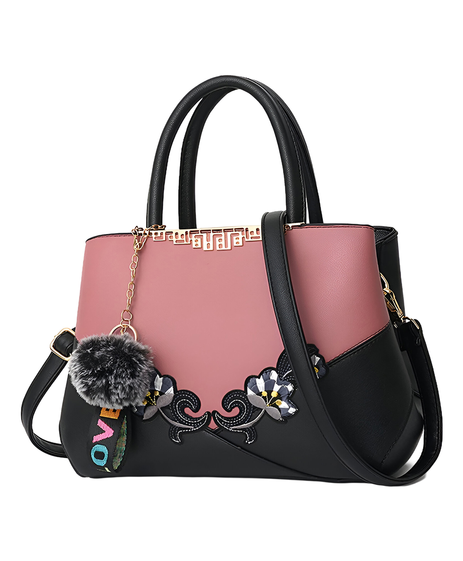 SYG Women Stylish Handbag Medium Soft Tote with Zipper Closure & Multi-Pocket Interior (STYLE-13)-image-14