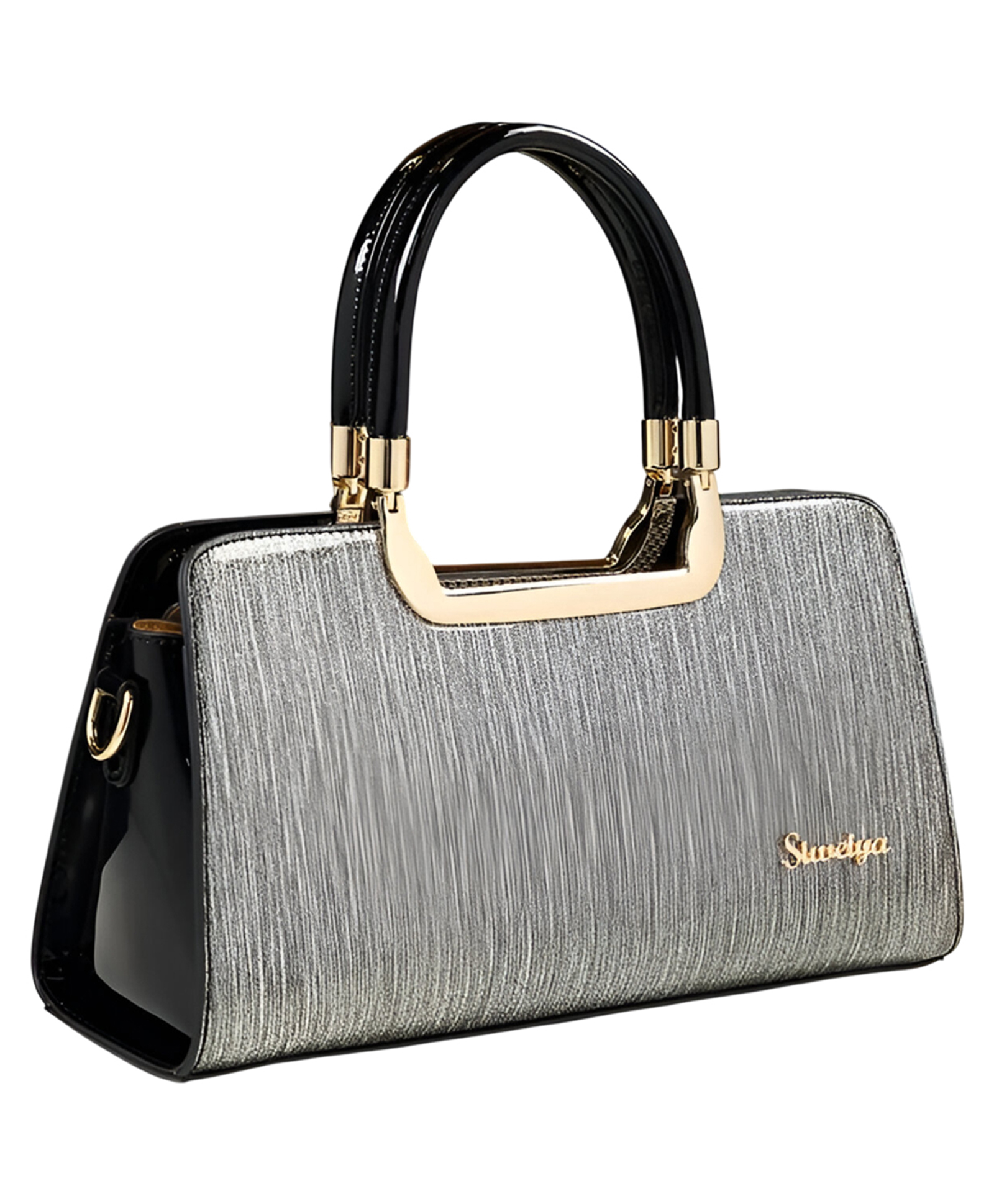 SYGA Women Premium Tote Bag Elegant, Durable & Stylish Handbag for Daily Use(Sliver)-image-6