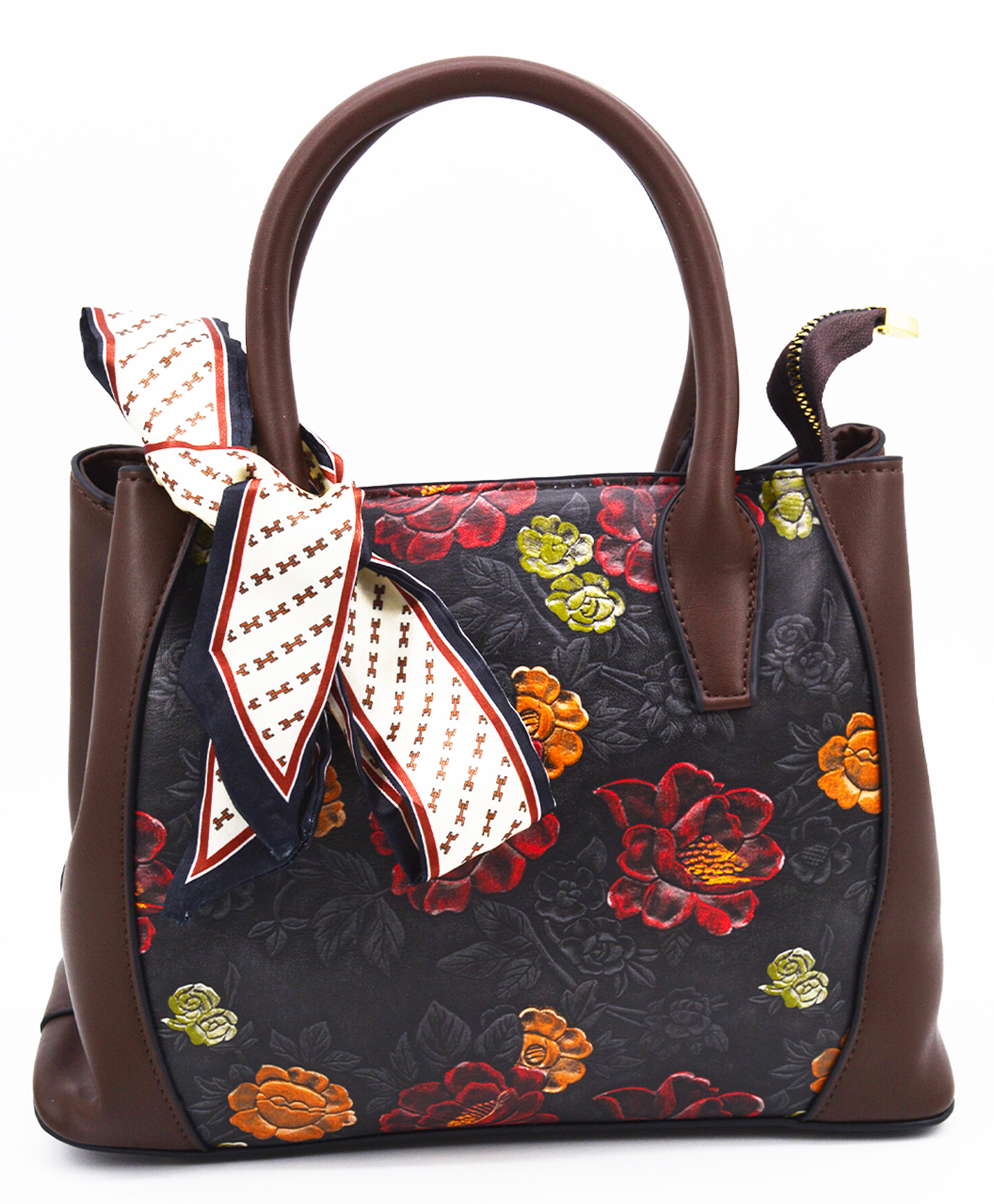 SYGA Women Floral Shoulder Messenger Bag | Handbag with Zipper Closure, Stylish Daily Tote (Style-6)-image-11