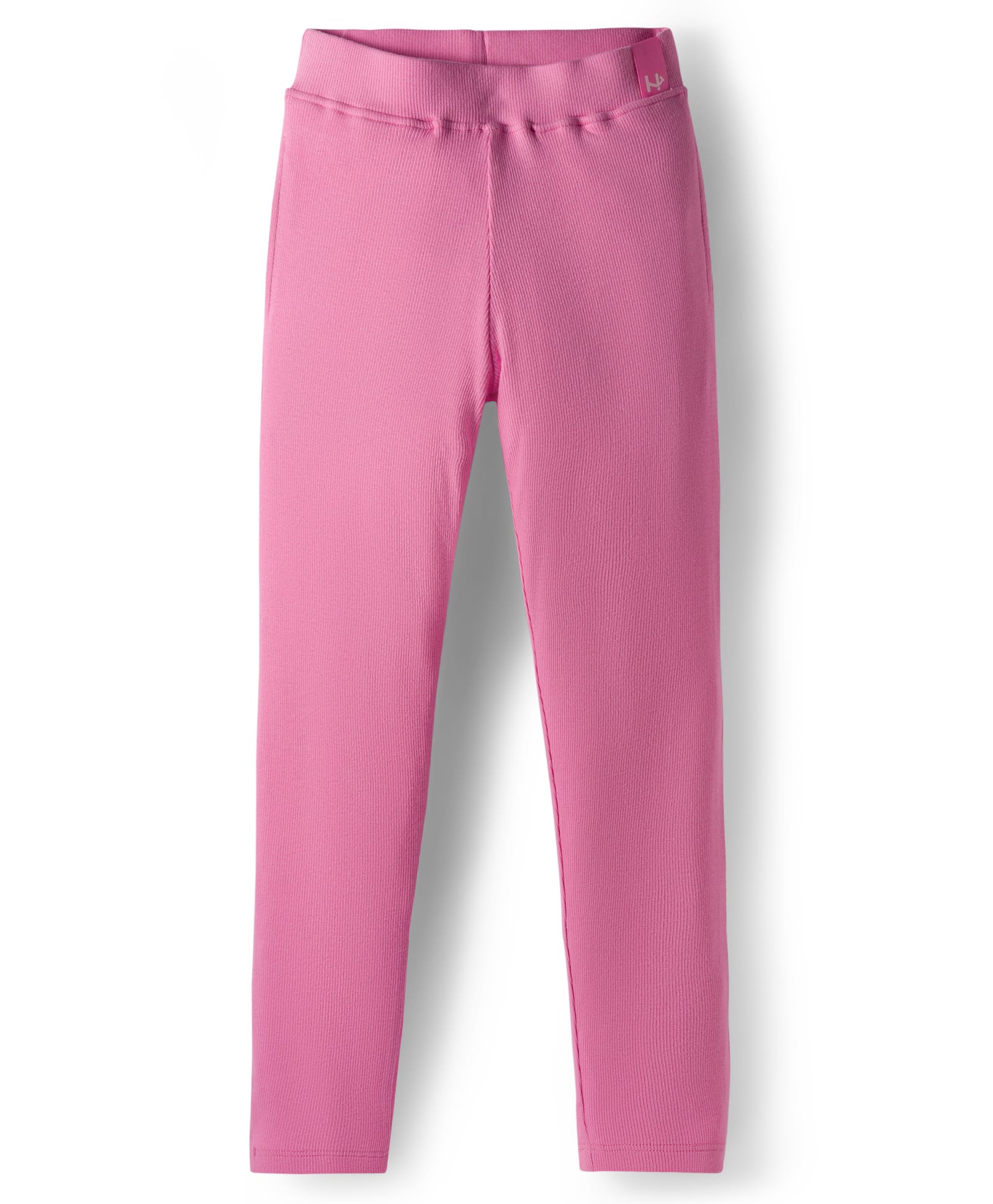 Honeyhap Premium Cotton Knit Full Length Solid Colour Legging With Bio Finish Finish - Pink Frosting-picture-12