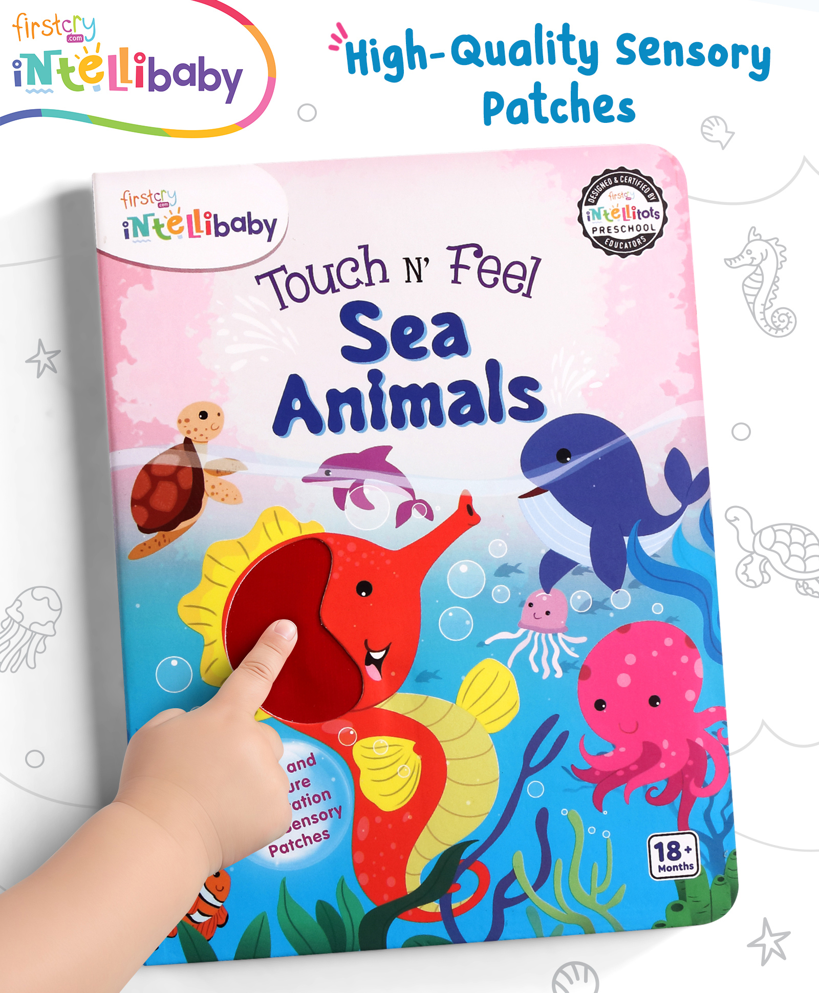 Intellibaby Touch N' Feel Pet Animals Story Board Book | Multi-Textured for Sensory Development | Animal Recognition & Tactile Learning | Durable | Ideal For Gifting | Educator Recommended - English-image-36