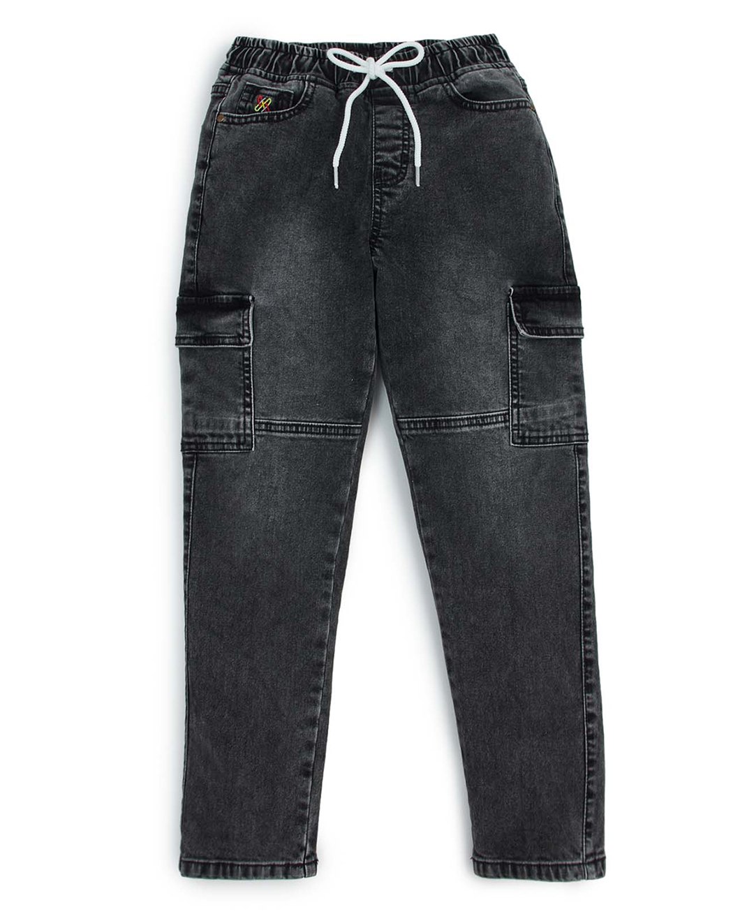 Knit N Knot Denim Woven Mild Washed Jeans - Black-picture-26