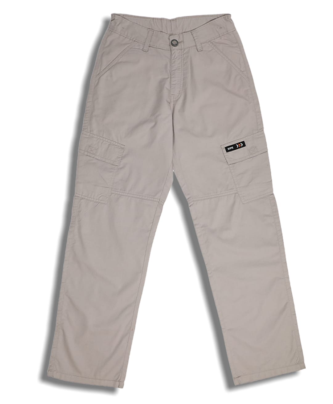 Sportking Cotton Woven Solid Pant - Grey Mouse-image-48