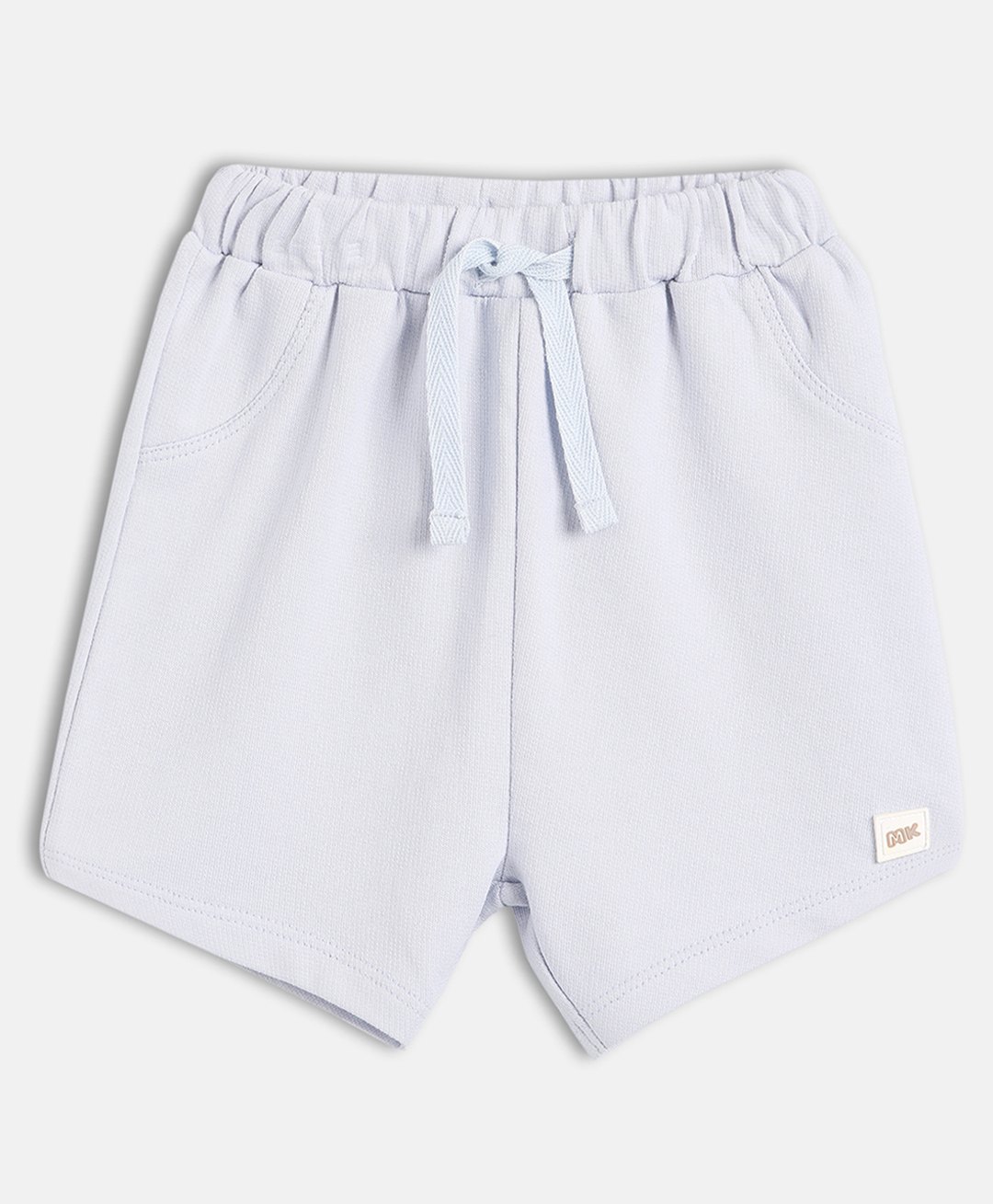 MINI KLUB Cotton Knit Solid Shorts - Lavender-image-1