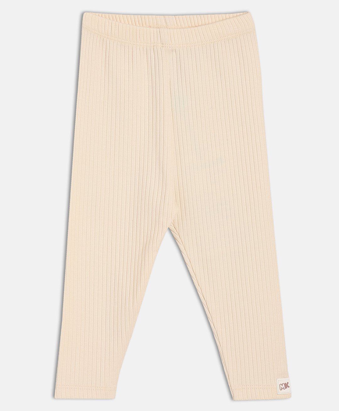 MINI KLUB Cotton Knit Solid Leggings - Beige-picture-26