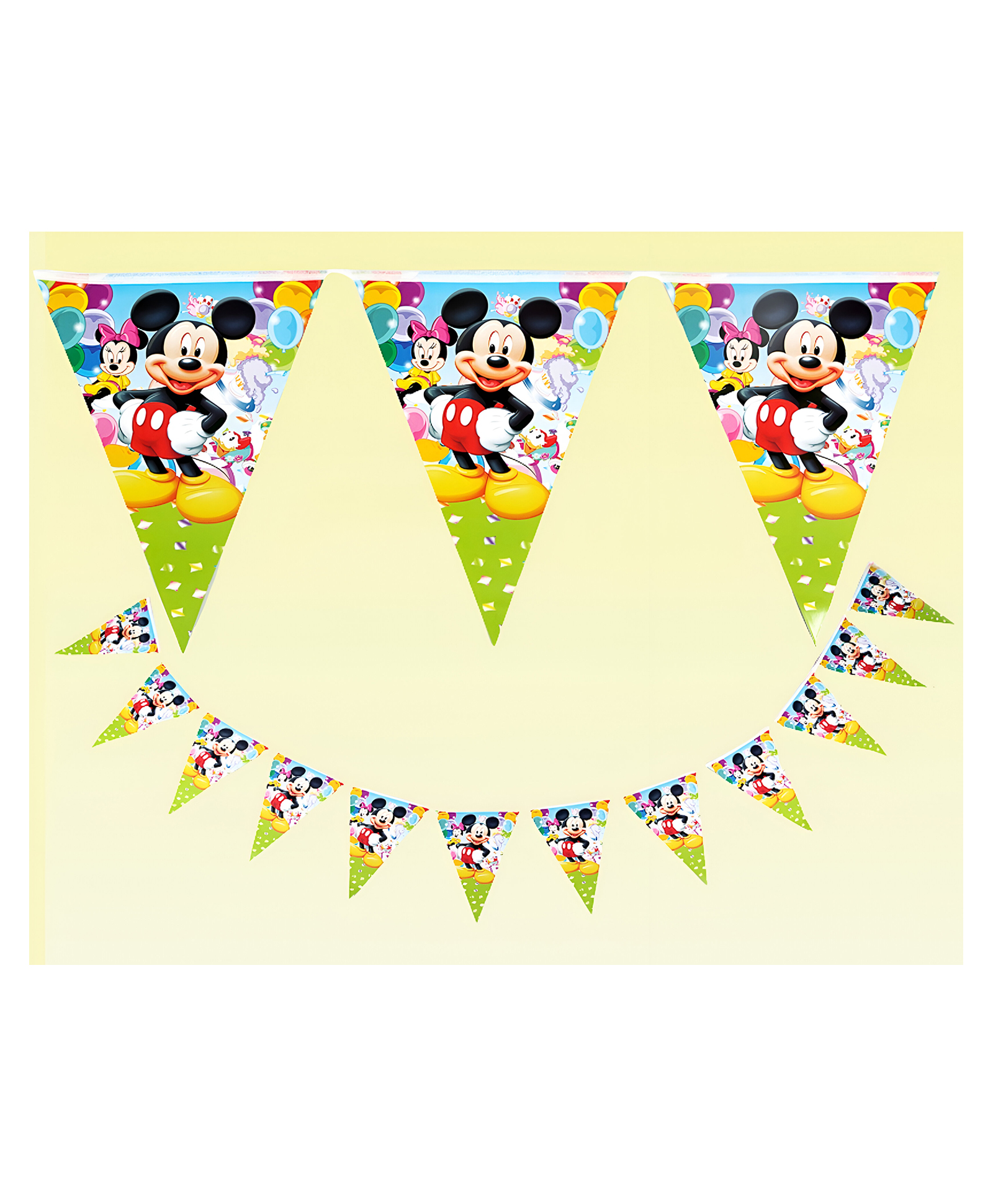 Funcart Mickey Mouse Theme Banner - Multicolor-picture-17