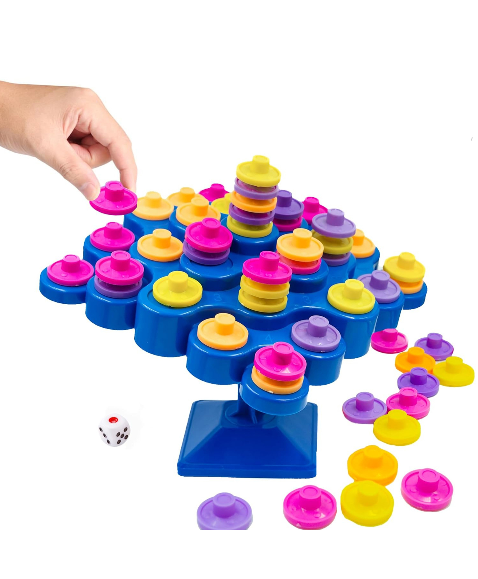 Kids Mandi Balancing Tree Board Game | Stacking Toy-image-32