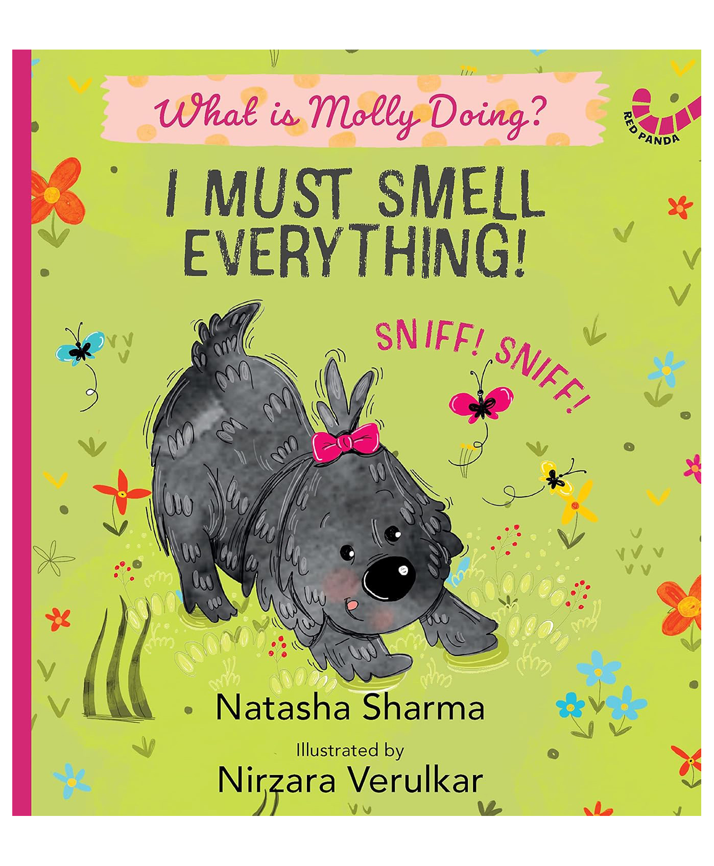 westland books I Must Smell Everything! (What Is Molly Doing)Picture Book by Natasha Sharma.- English-picture-12