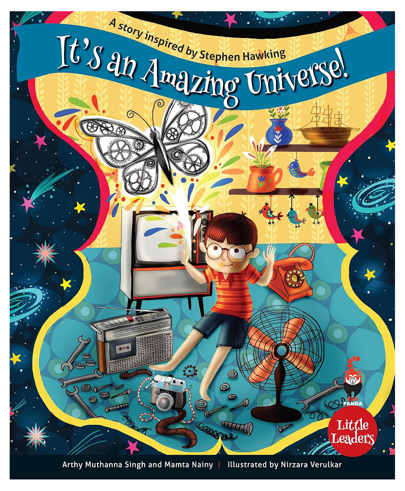 It's An Amazing Universe: A Story Inspired By Stephen Hawking (Little Leaders Series) Story Books by Arthy Muthanna Singh.- English.-image-35