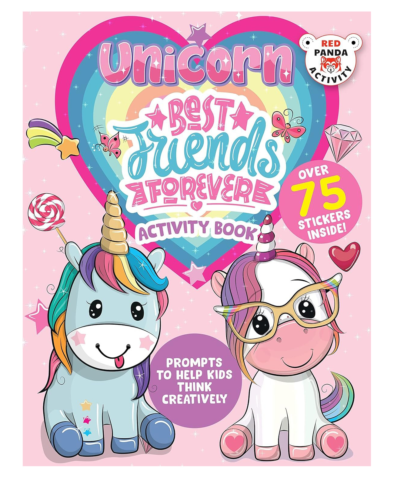 Unicorn Best Friends Forever Activity Books by Red Panda- English.-image-4