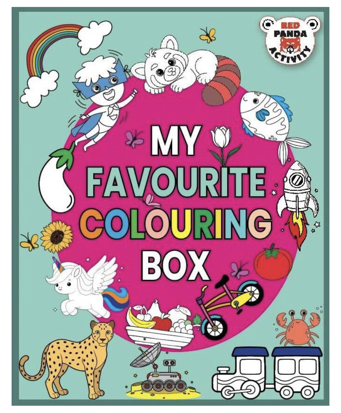 My Favourite Colouring Book Box (Set of 10 Books) - English-image-37