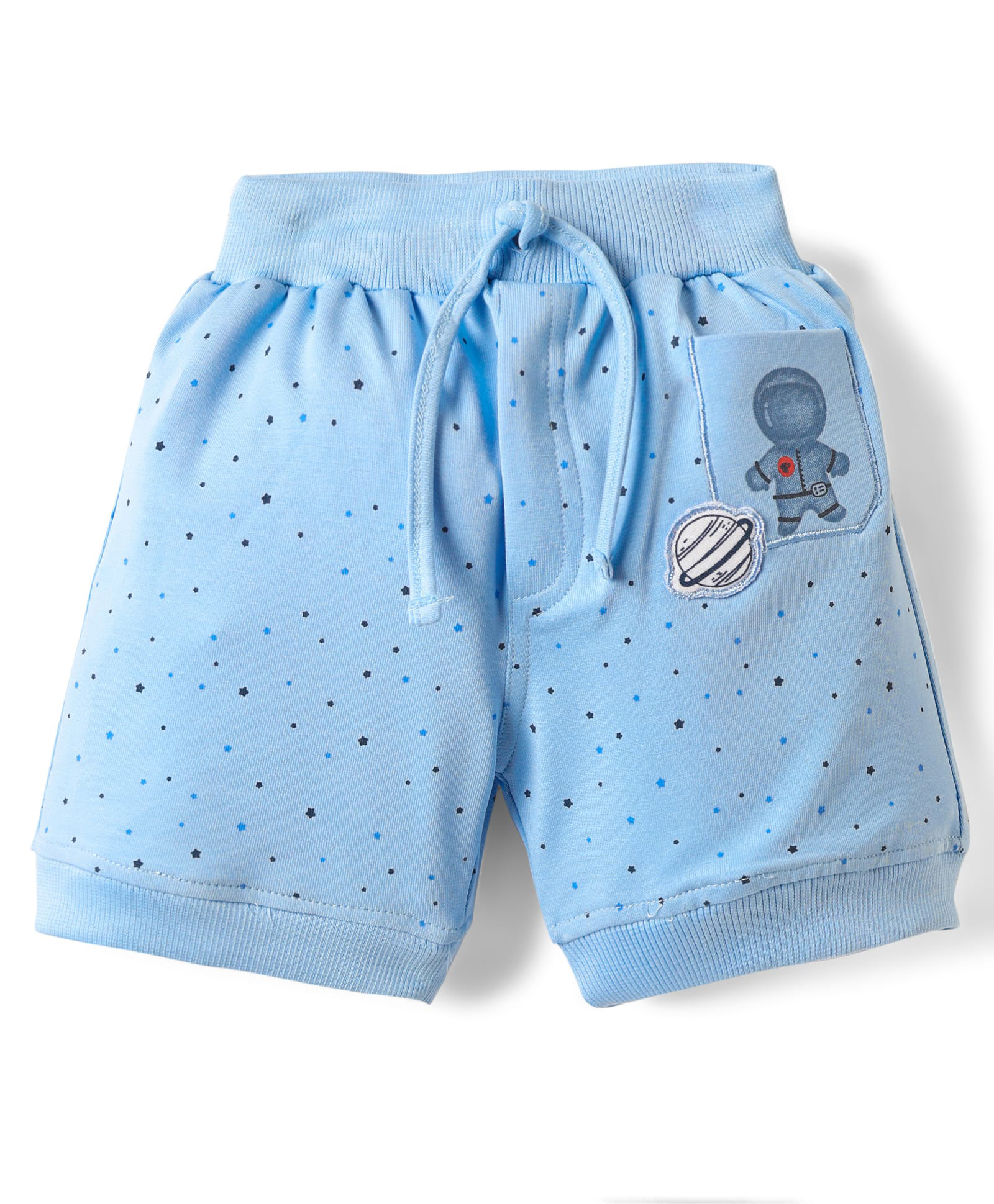 Mini Taurus 100% Cotton Knee Length Shorts With Animal Print - Dark Brown-image-7