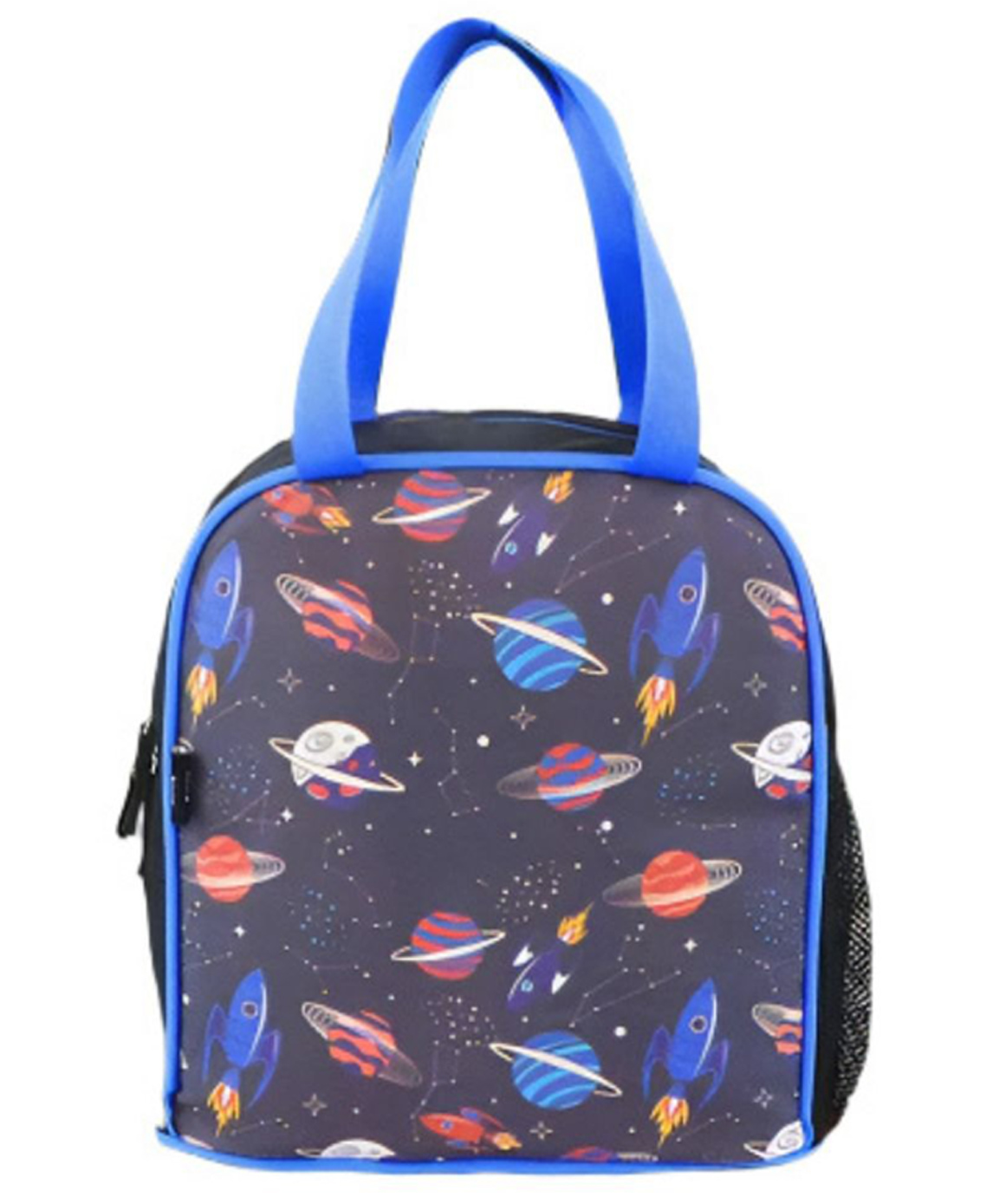 Smily Kiddos Joy Lunch Bag With Insulation Space Theme - Violet-image-17