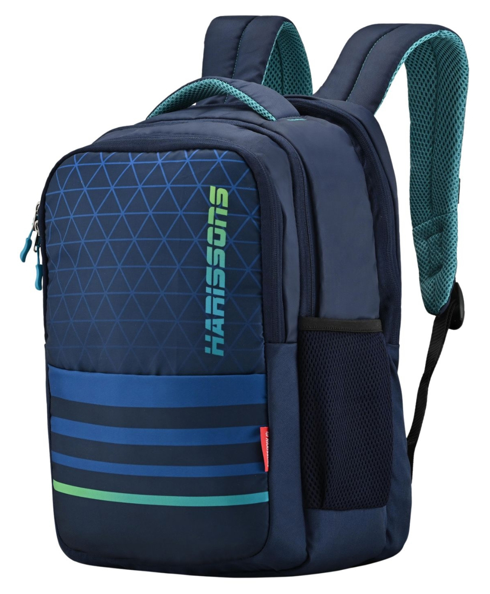 HARISSONS Simplify Navy teal Casual Backpack for Men & Women.(Age-9 to 12 Year-18 Inches)-image-4