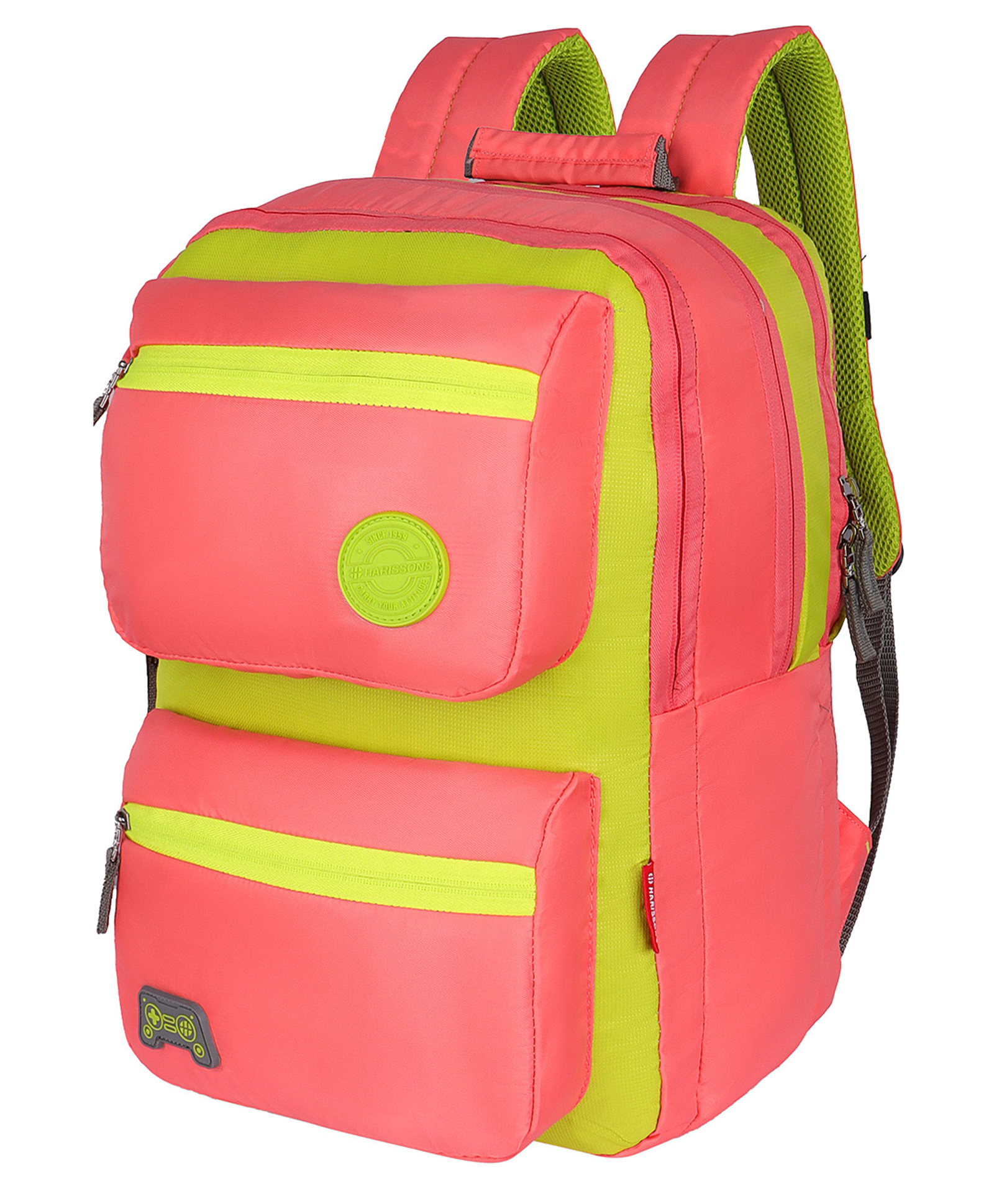 HARISSONS PIXIE Corel PGreen School Backpack Ultra-Durable Bag Stylish & Comfortable for Kids(Age - 9 to 12 Year - 18 inches)-image-38