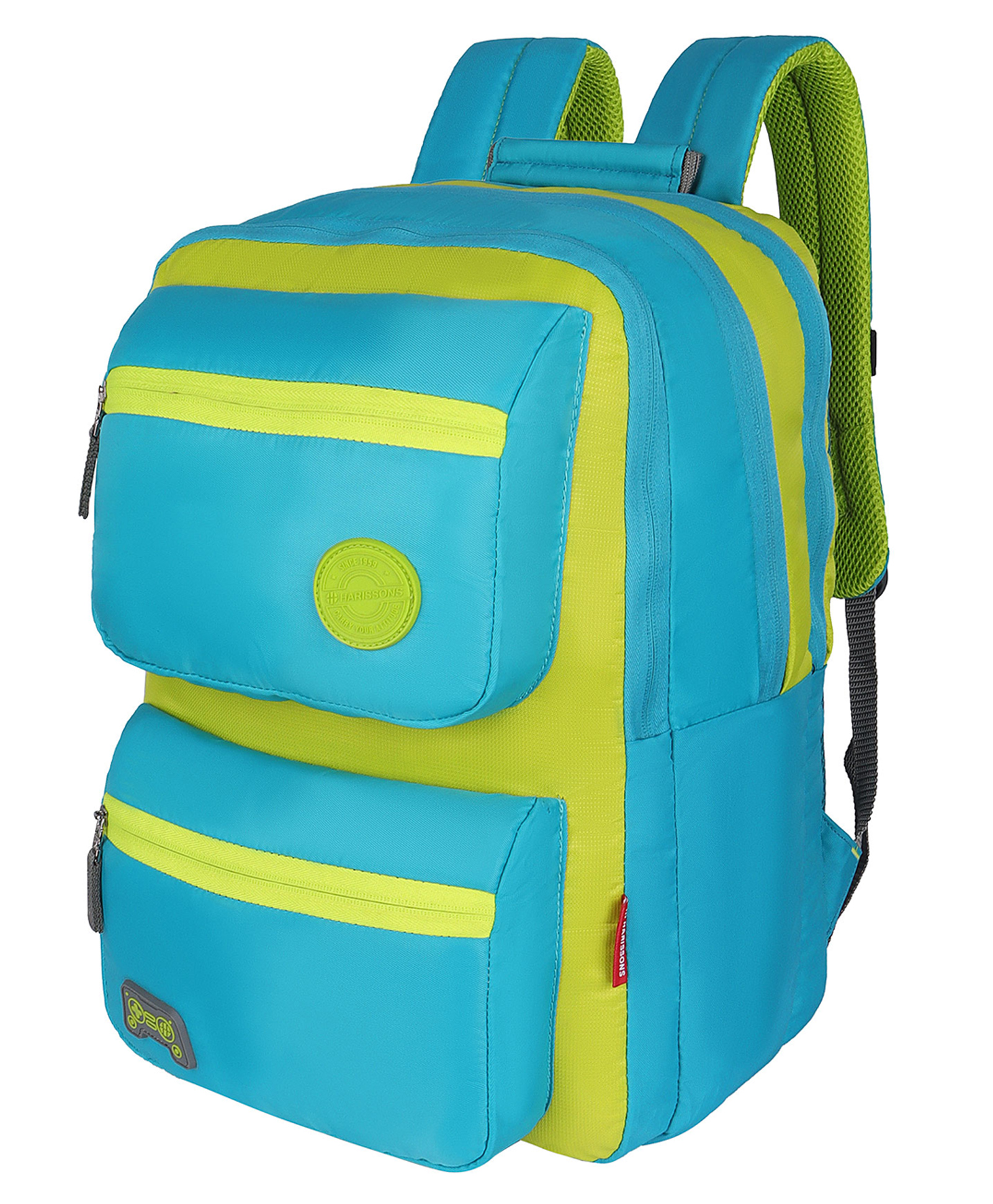 HARISSONS PIXIE Teal P Green School Backpack Ultra-Durable Bag Stylish & Comfortable for Kids(Age - 9 to 12 Year - 18 inches)-image-45