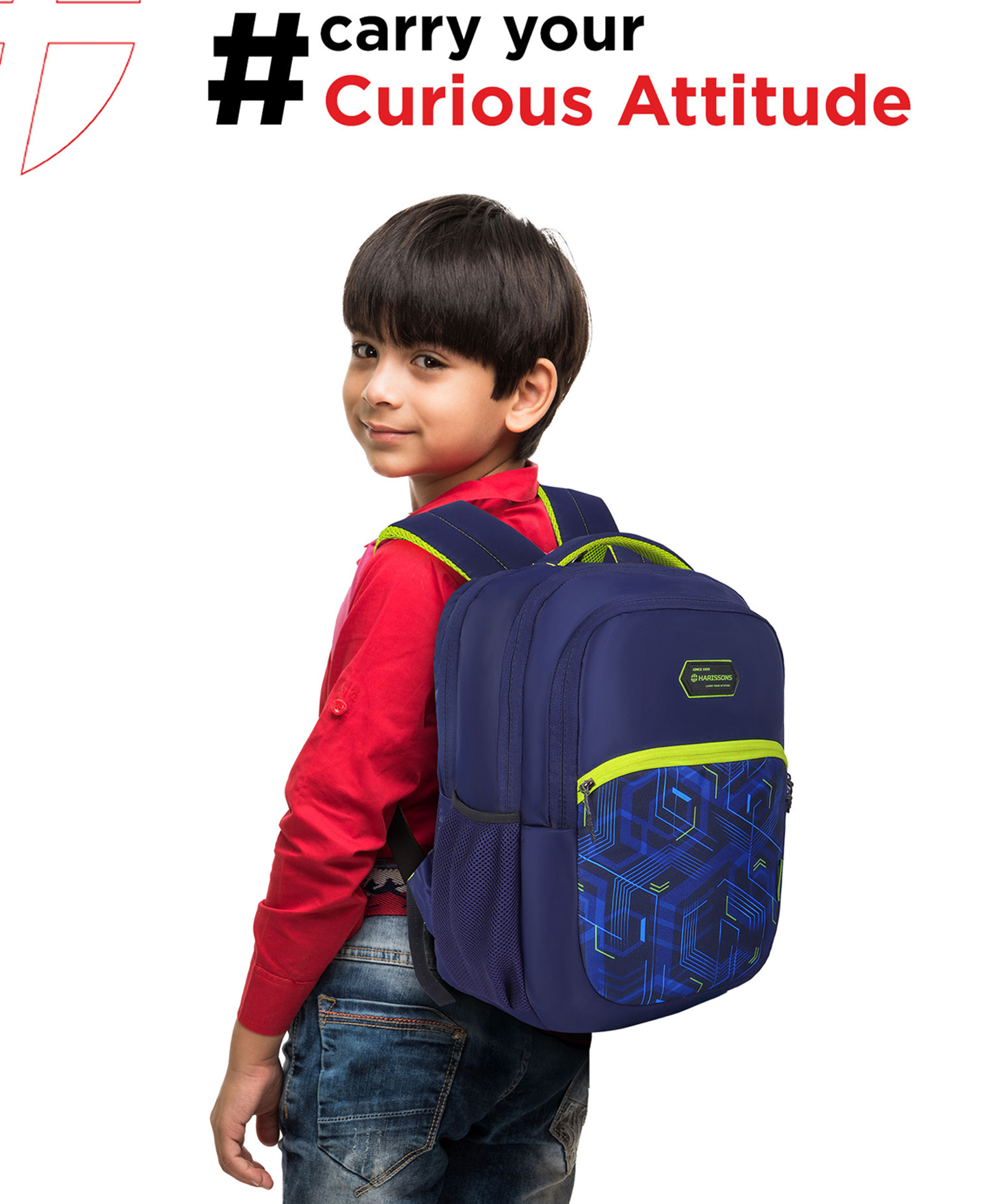 HARISSONS NOVIX Navy Green School Backpack Stylish & Practical for Students.(Age-9 to 12 Year-Height 18 Inches)-image-4