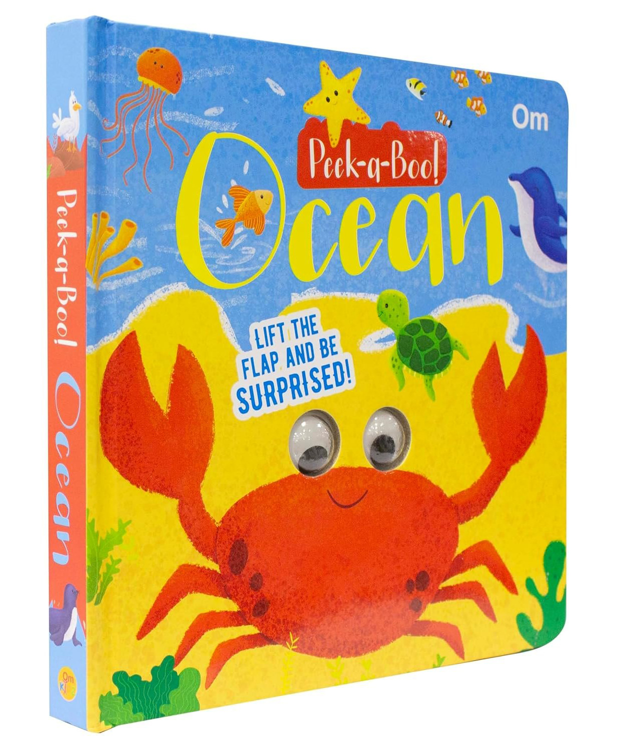 Peek-a-Boo Ocean: Lift-the-Flap Surprise Book for Babies and Toddlers | Interactive Ocean Animal Board Book | Learn & Play with Cute Ocean Creatures-image-20