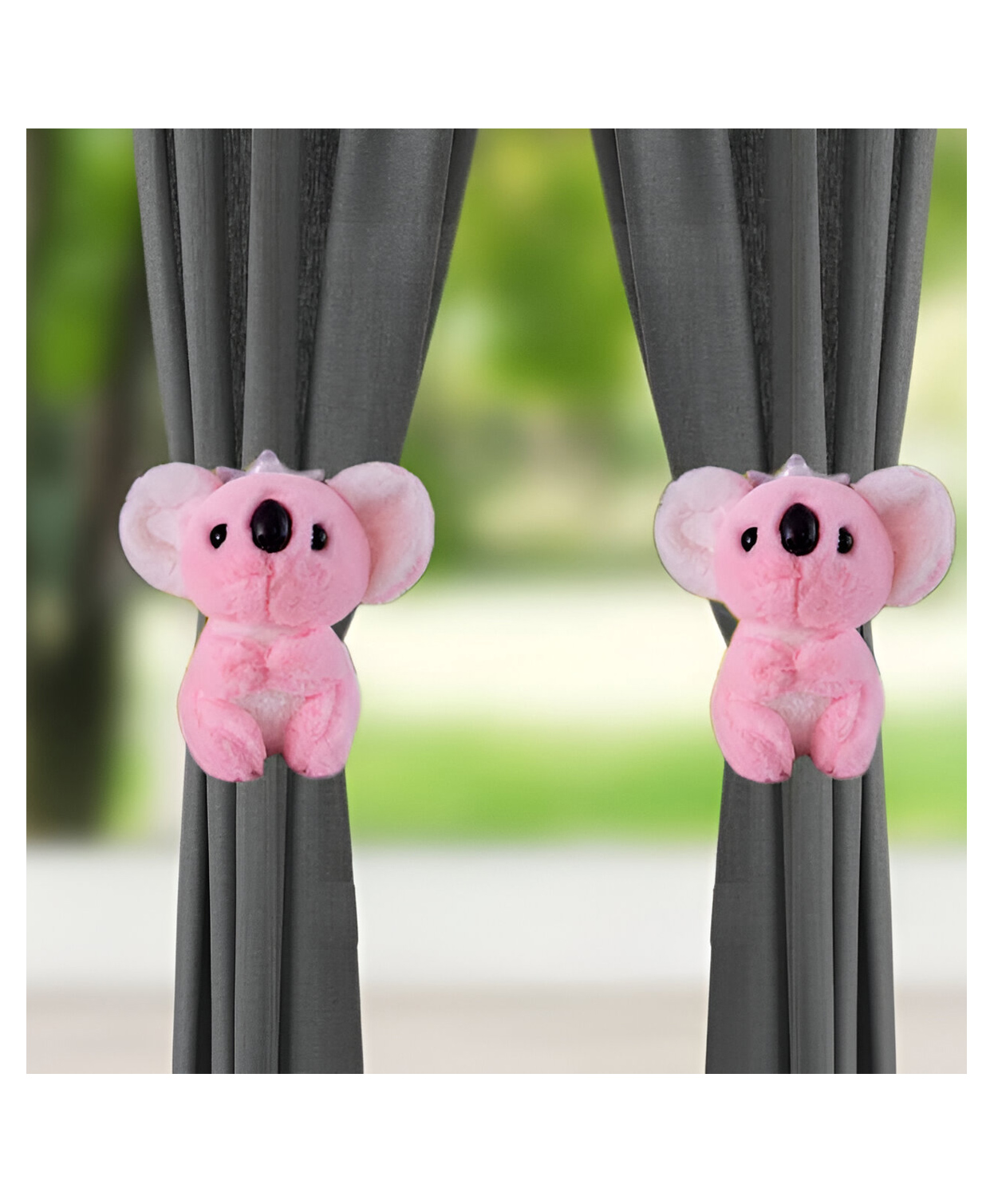 Tickles 2 Pcs Koala Bear Soft Stuffed Plush Animal Hanging Toy For Kids Boys & Girls Home Decoration (Size: 20 cm Color: Pink)-image-4
