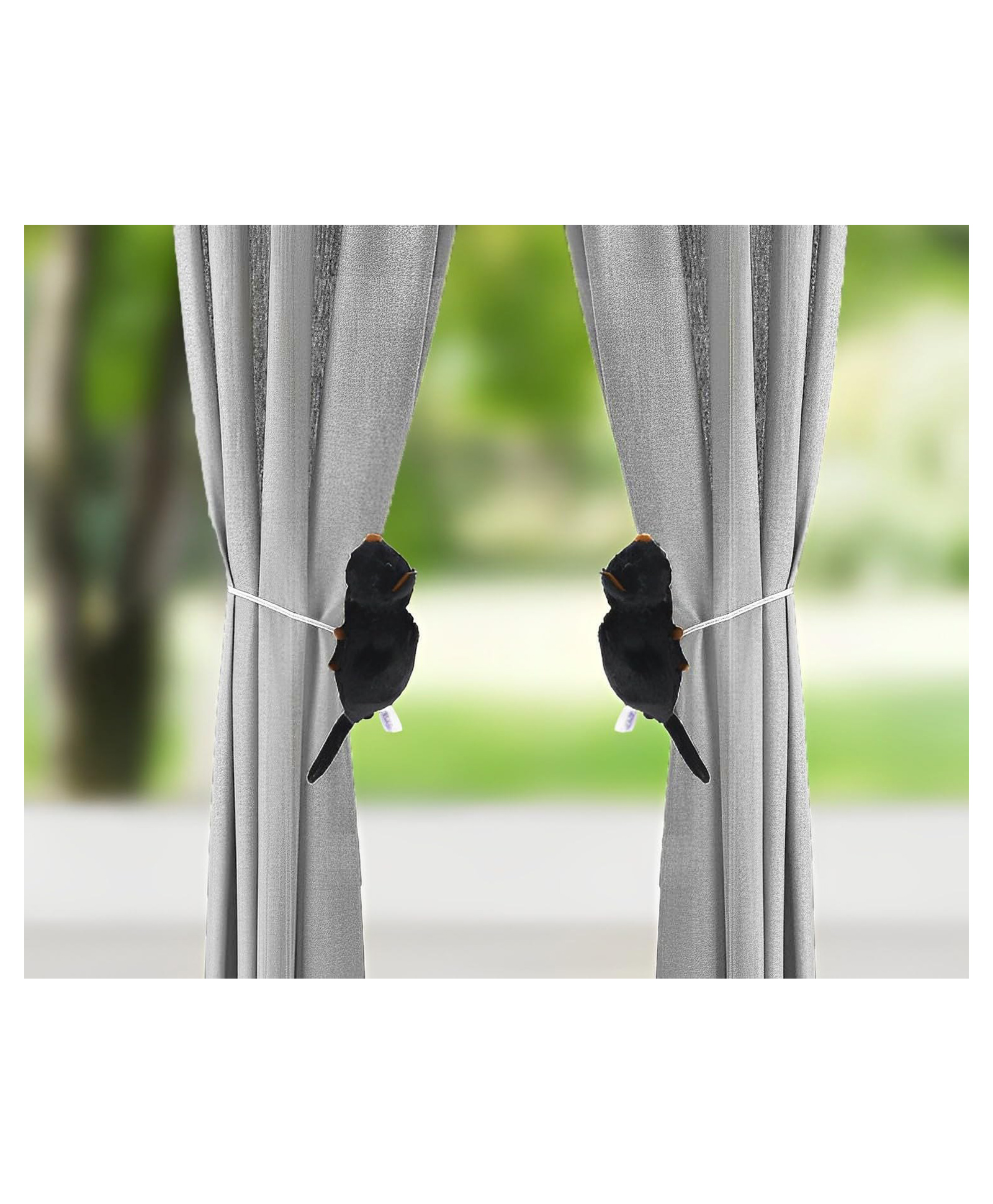 Tickles 2 Pcs Mouse Soft Stuffed Plush Hanging Toy For Kids Boys & Girls Home Decoration (Size: 15 cm Color: Black)-image-29