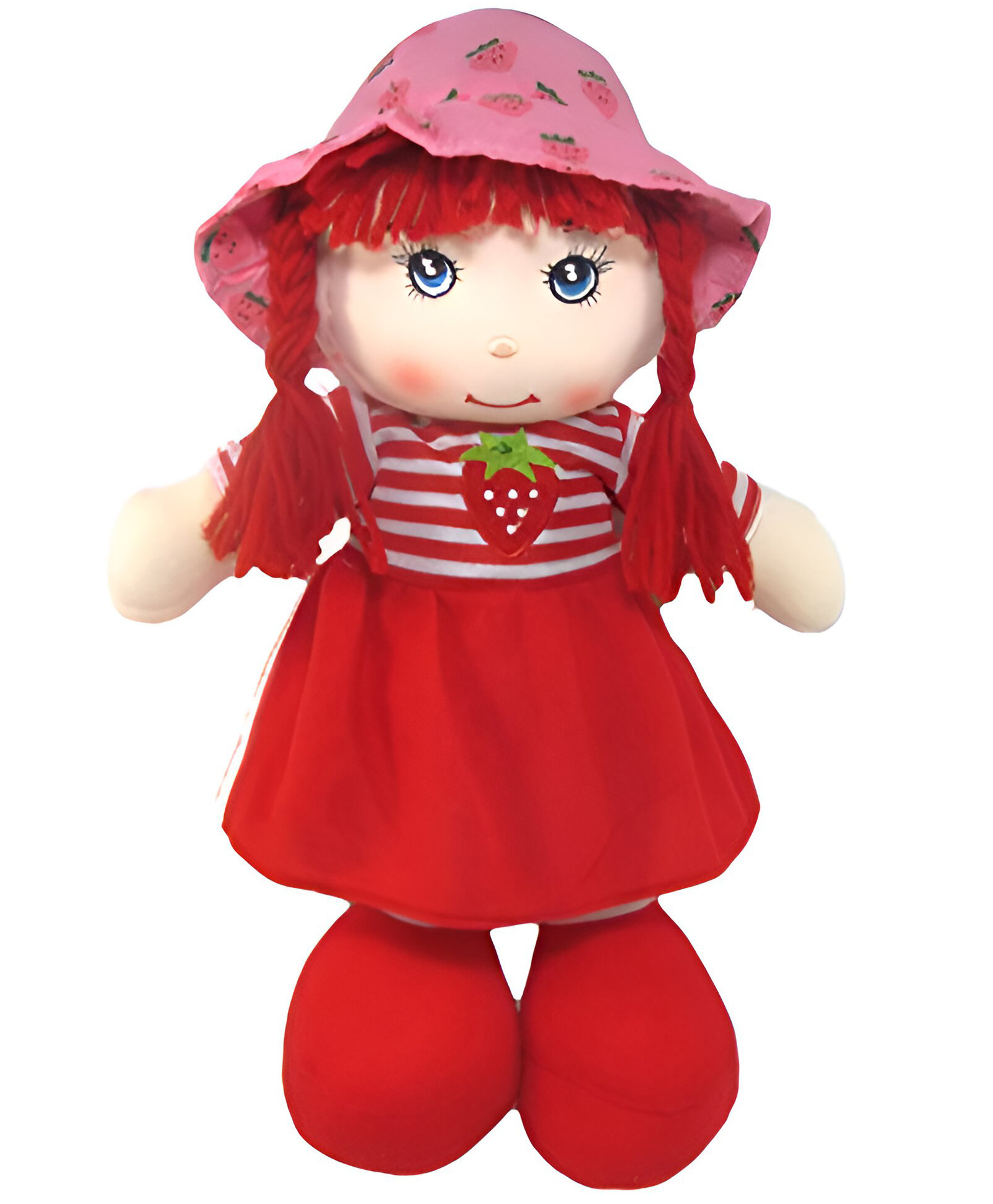 Tickles Smiling Face Soft Doll Stuffed Plush Toy For Kids Girls Birthday Gift Home Decoration (Color & Design May Vary; Size: 35 cm)-image-19