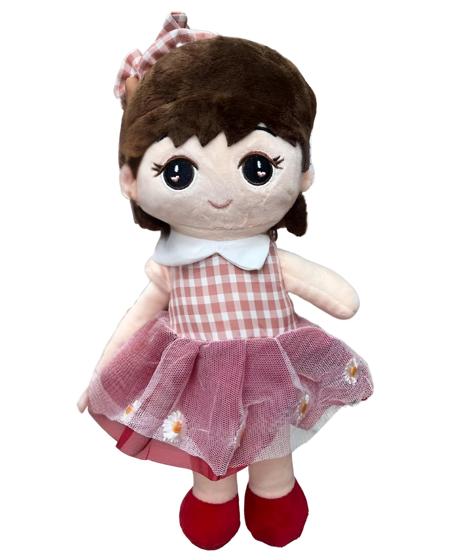 Tickles Soft Doll Stuffed Plush Toy For Kids Boys & Girls Birthday Gifts (Size: 30 cm, Color: Red)-image-21
