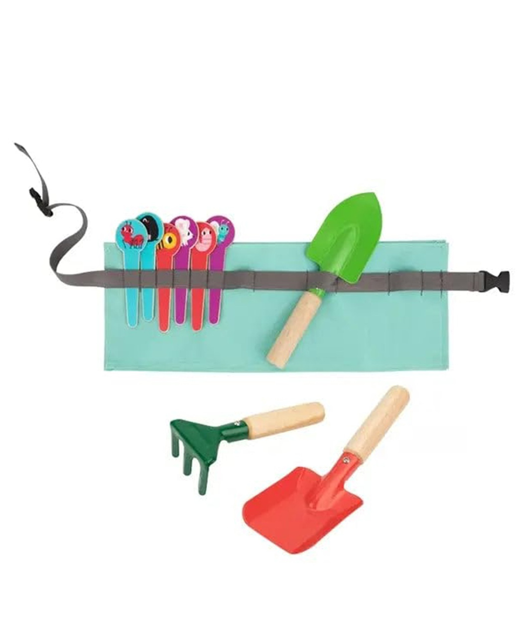 Eduspark Wooden Gardening Tool Set Kids Pretend Play Garden Kit with Tools, Gloves & Tote Bag Montessori Outdoor Role Play Toy for Boys & Girls Ages 3+-image-40