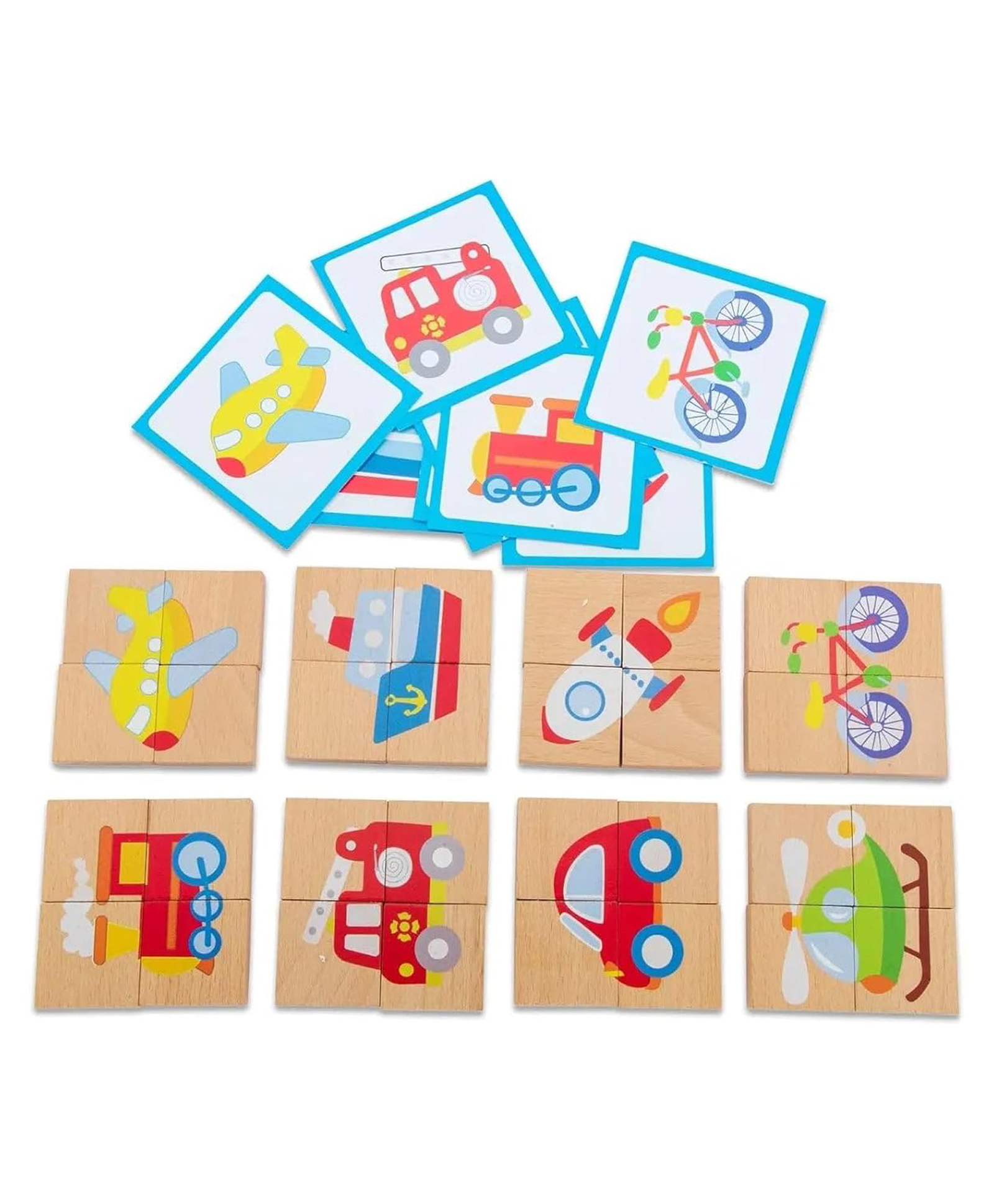 Eduspark Vehicles My First Puzzle| Wooden Educational Toy for Toddlers & Preschoolers | Montessori Matching Puzzle Game for Kids | Early Learning Toy for Vehicle Recognition-image-32
