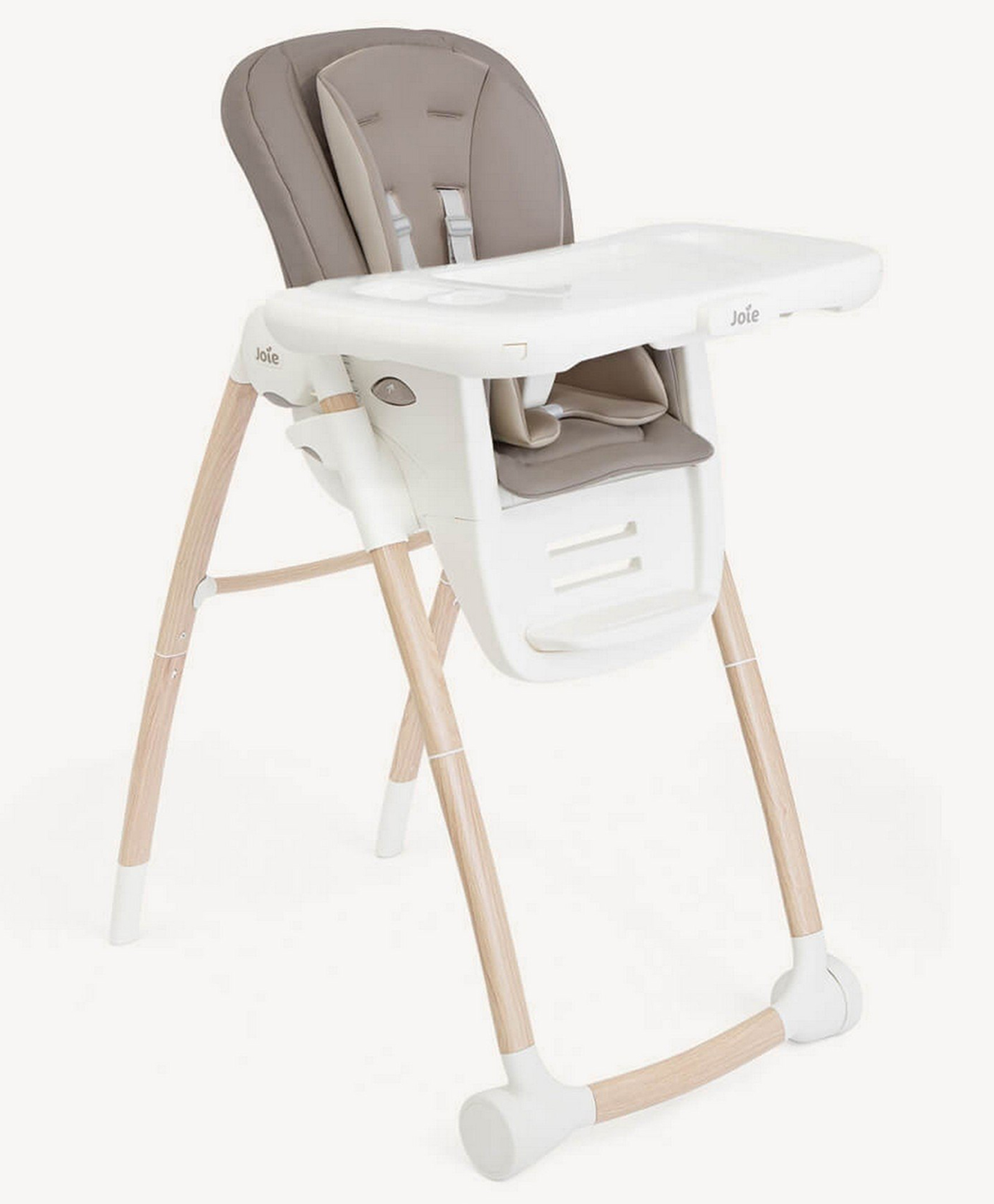 Joie High Chair Multiply 6In1 Walnut Wood 6M to 6 Years- White-picture-13
