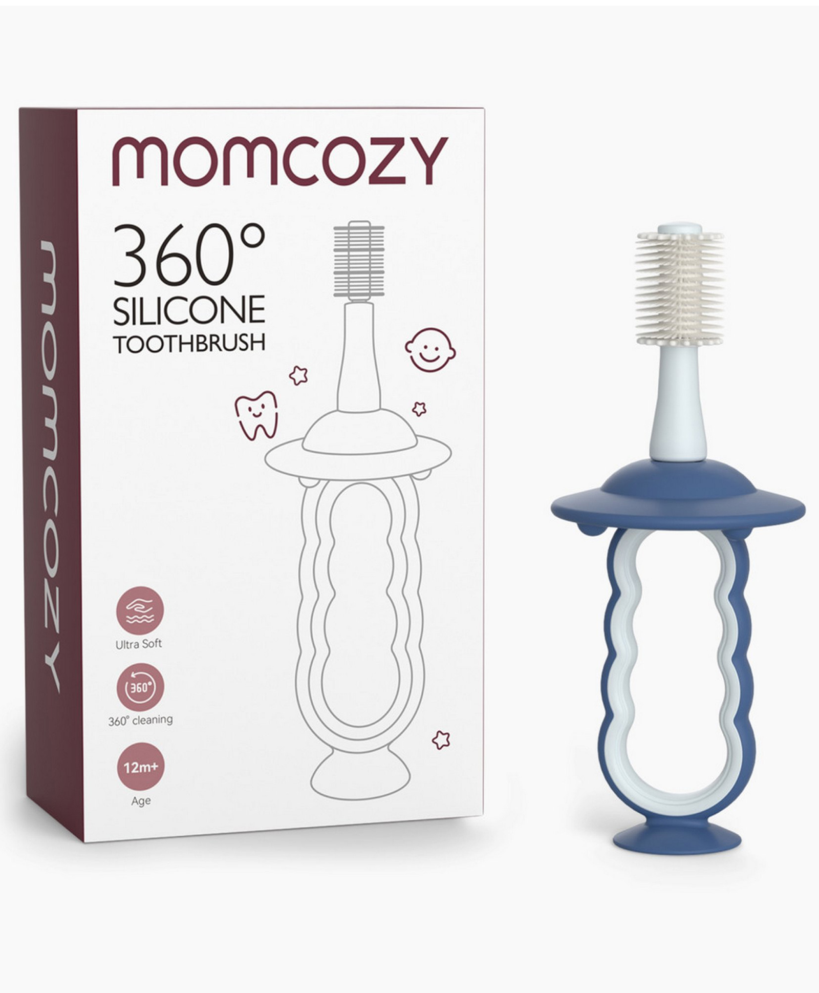 Momcozy Tooth Brush Baby Toothbrush Blue-image-26