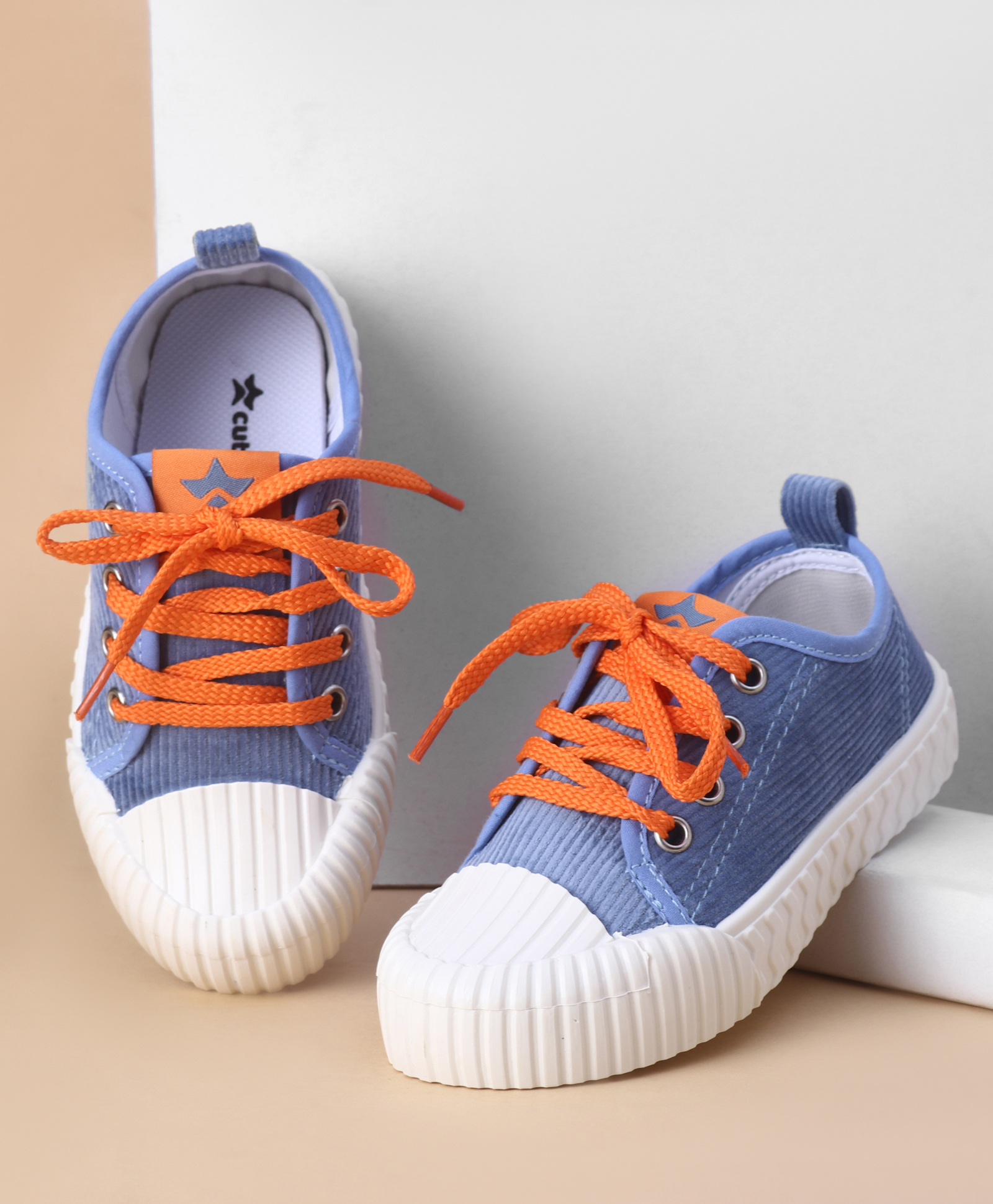 Cute Walk by Babyhug Lace Closure Solid Casual Shoes - Blue-picture-16