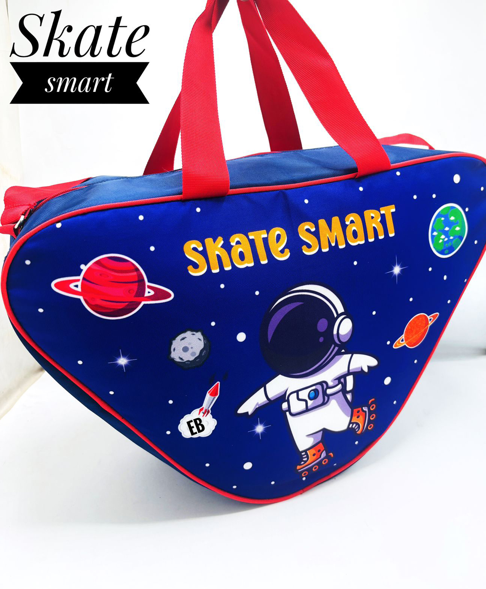 Echo Boomers Navy Skating Bag for Kids & Teens Skate Smart Print-image-48