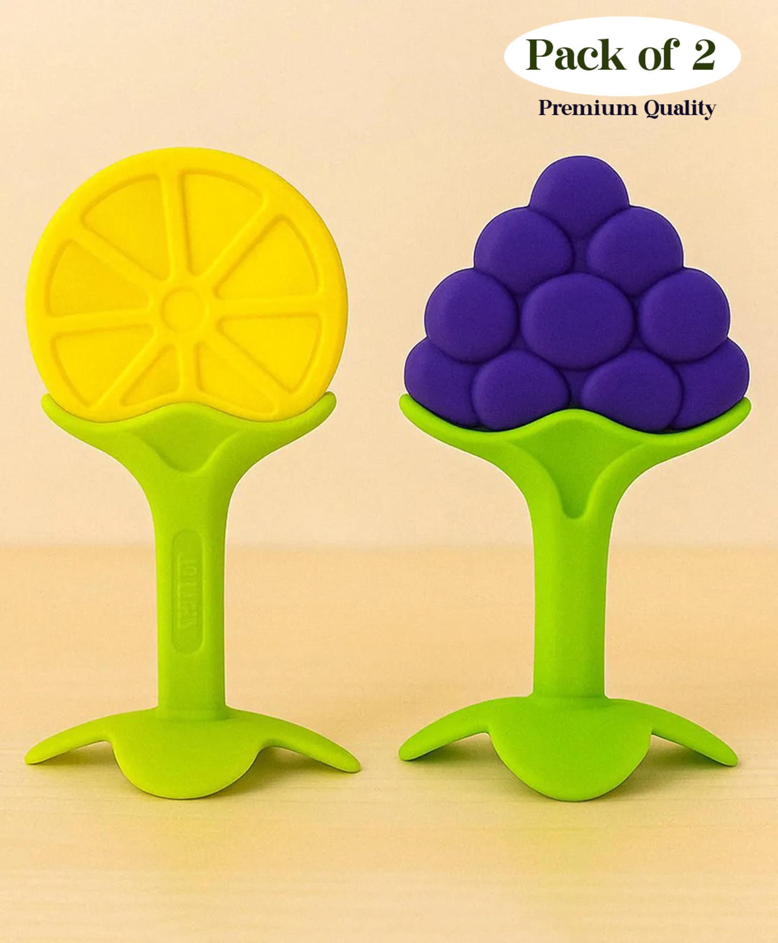 Luvlittle Silicone BPA Free Natural Tree Shape Teether 100% Bpa Free Non Toxic - colour and design may vary (Pack of 2)-picture-26