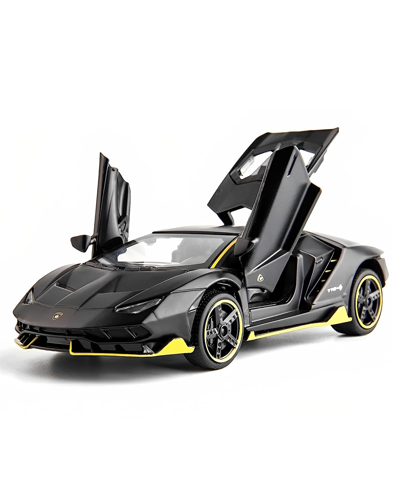 SVE 1:32 LIMBROGINI Diecast Metal Pullback Toy car with Openable Doors, lights And sound music [Colors as Per Stock]-picture-12