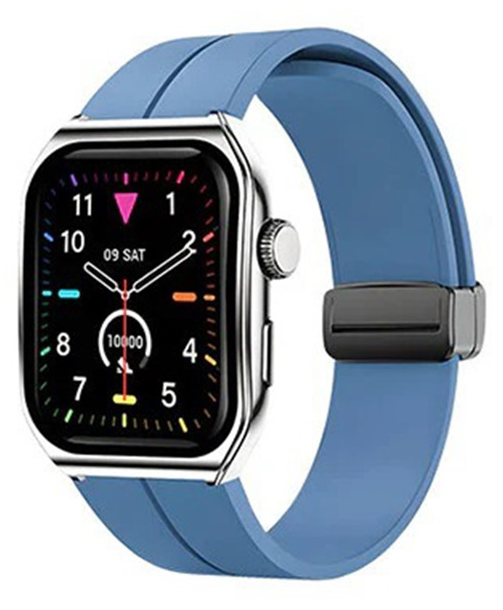 iCruze Pronto Flex Smart BT Calling Watch (Blue)-picture-18