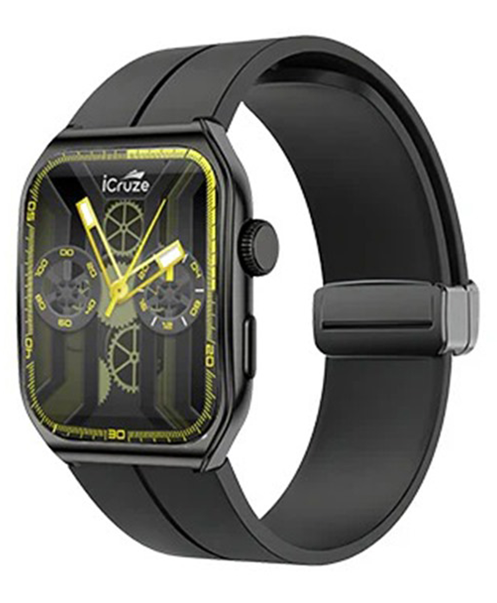iCruze Pronto Flex Smart BT Calling Watch Black Edition-picture-28