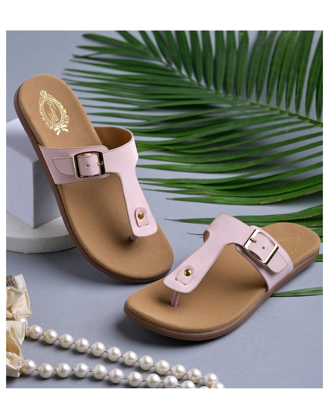 Shoetopia Colour Blocked Sandals - Pink-picture-38